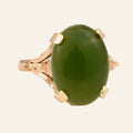 Juicy Solitaire Jade Ring