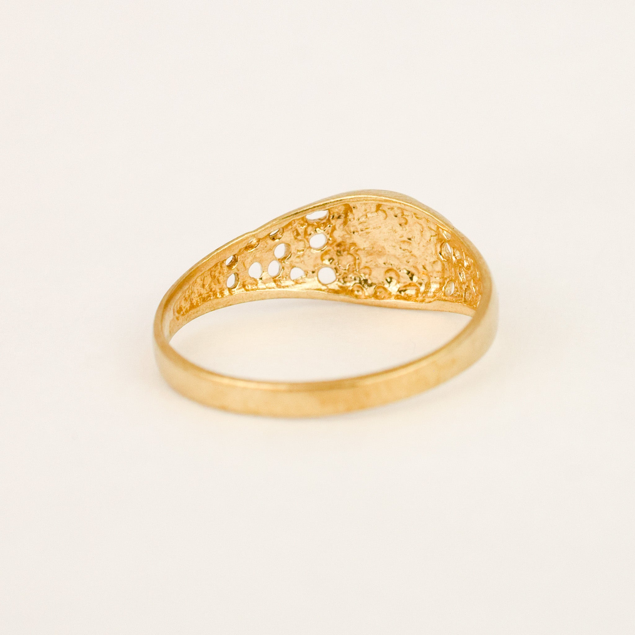 'R' Signet Ring