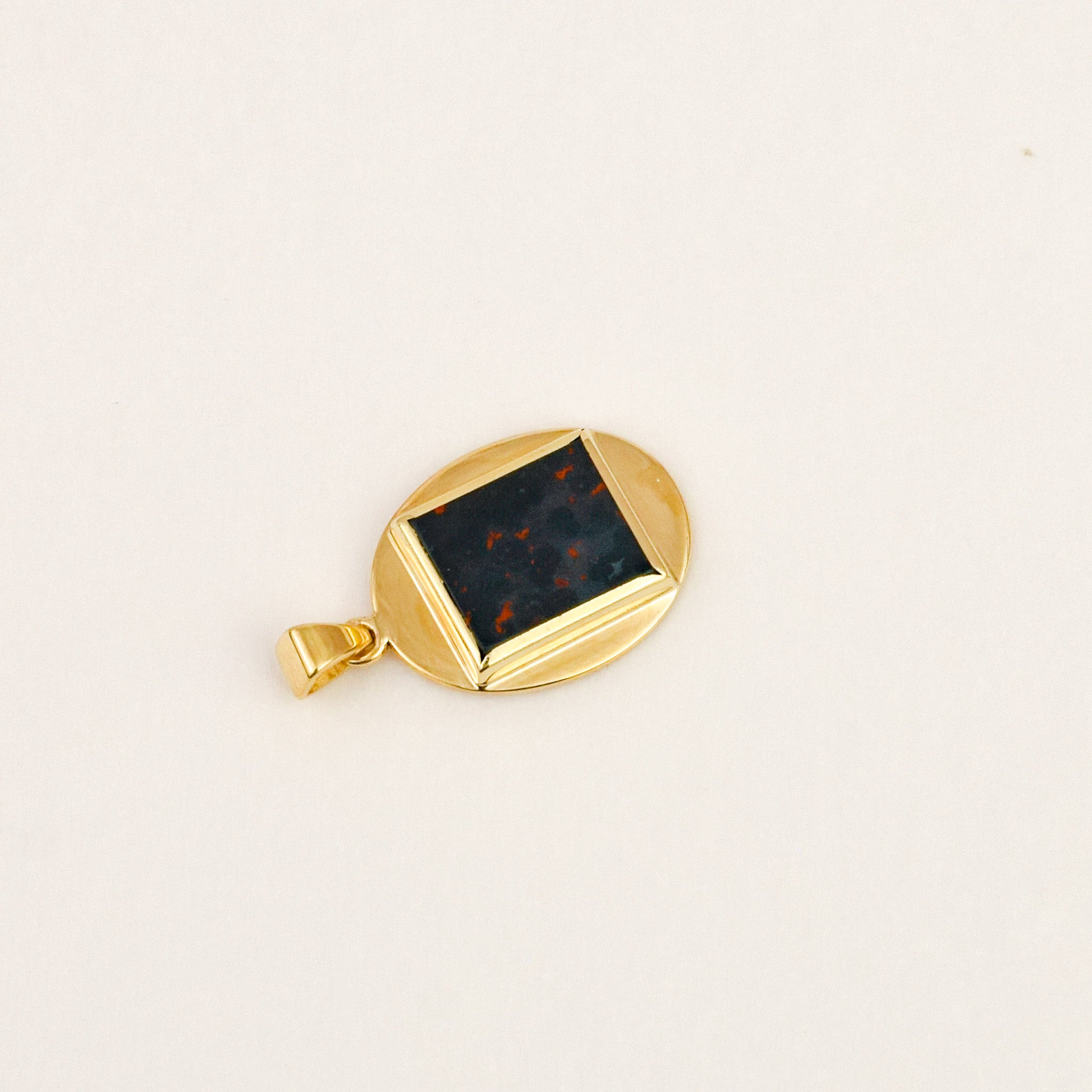 Bloodstone Conversion Pendant