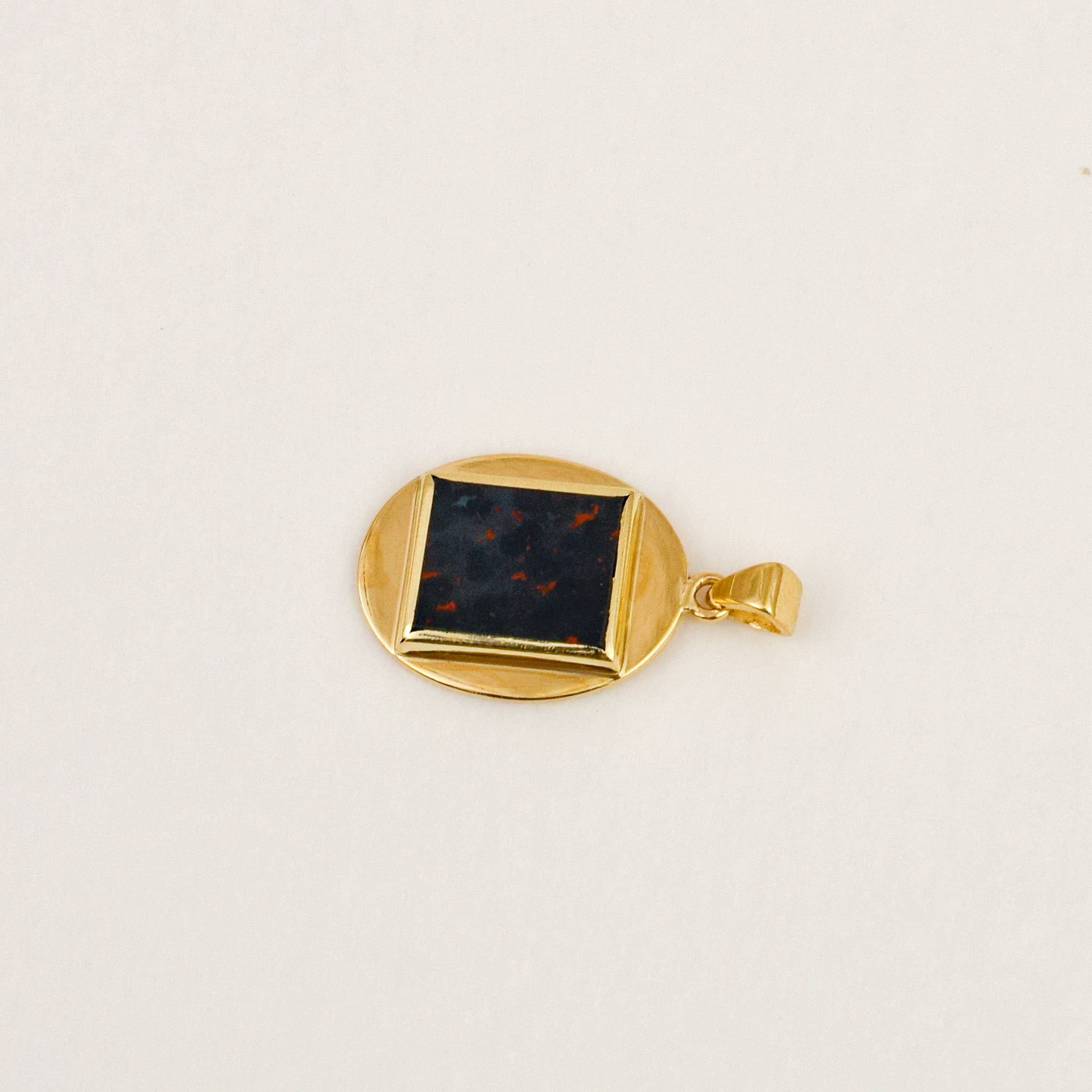 Bloodstone Conversion Pendant