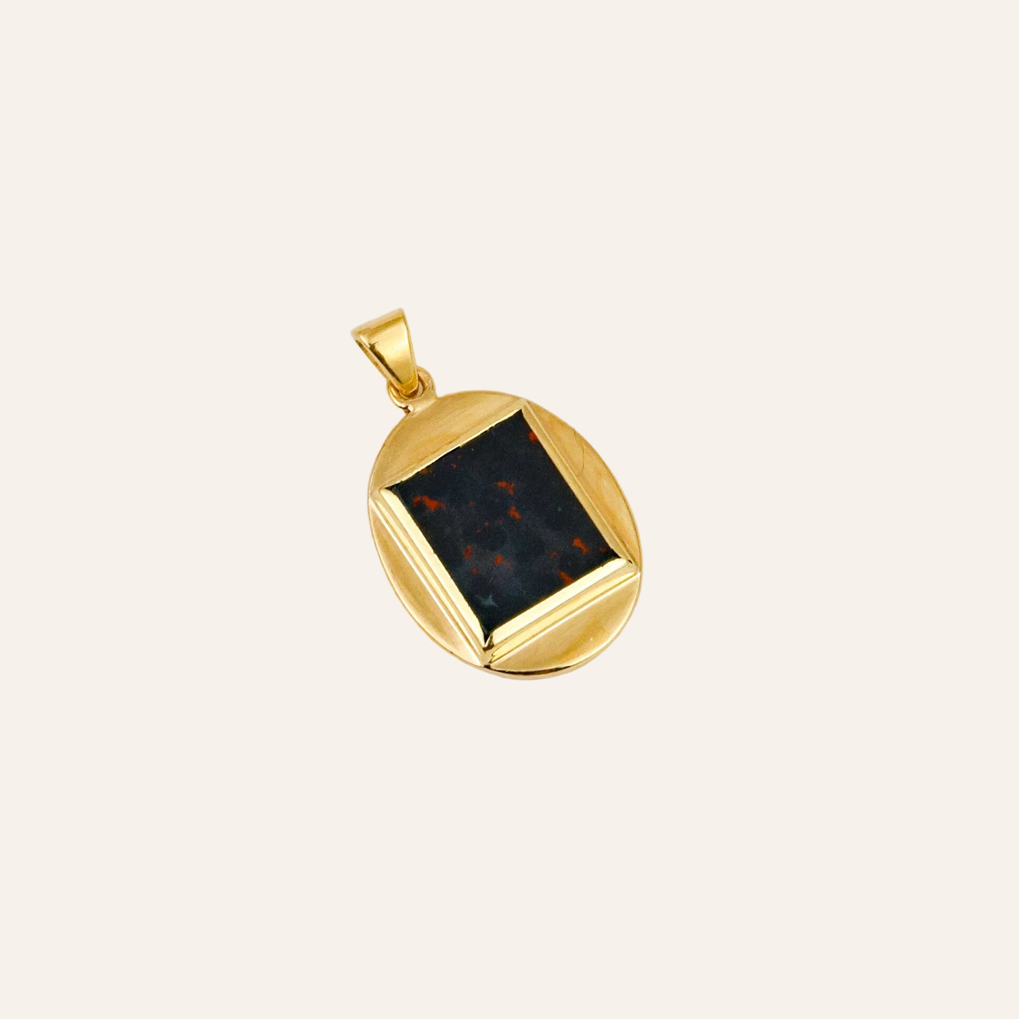 Bloodstone Conversion Pendant