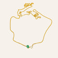 Emerald and Diamond Moi & Toi Conversion Necklace