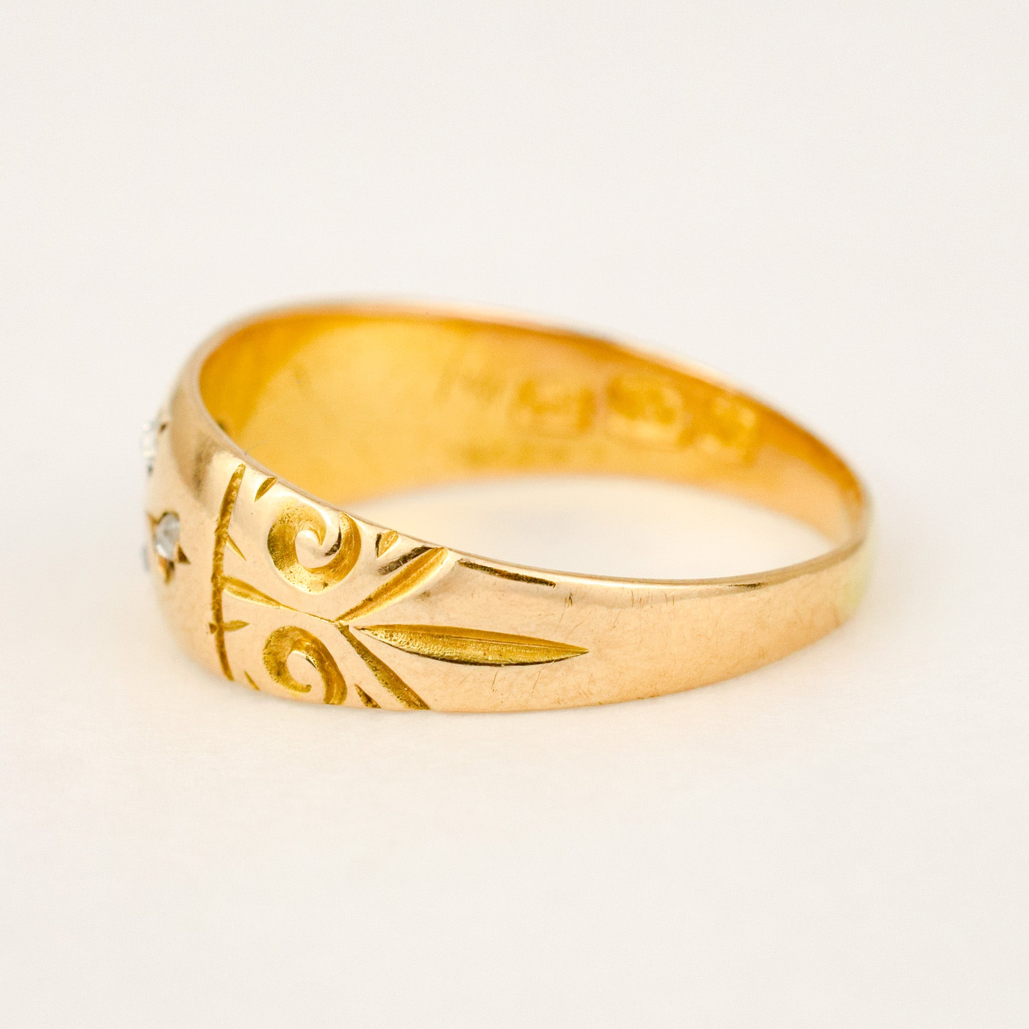 Antique Rose Cut Diamond Ring