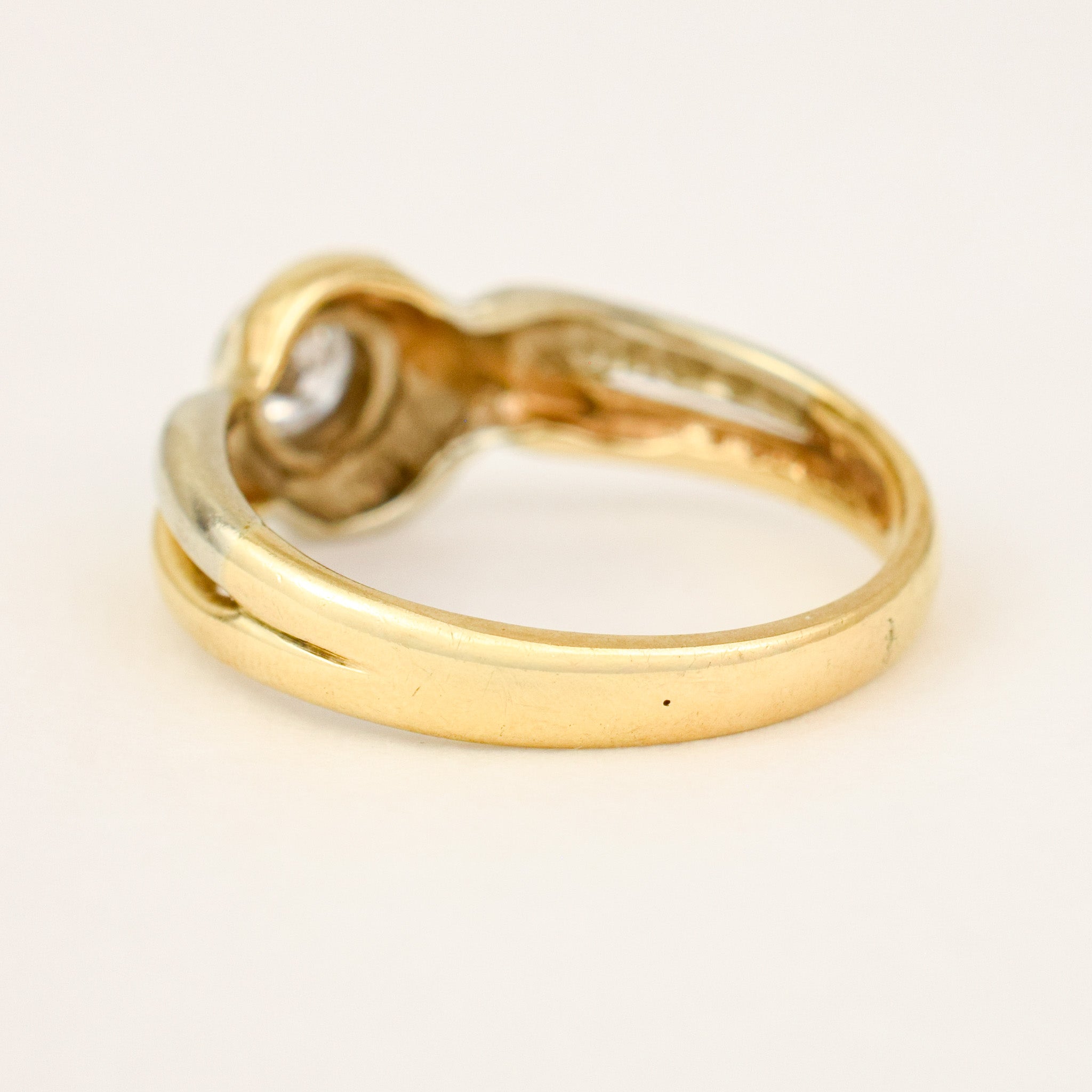 Bezel Set Diamond Ring