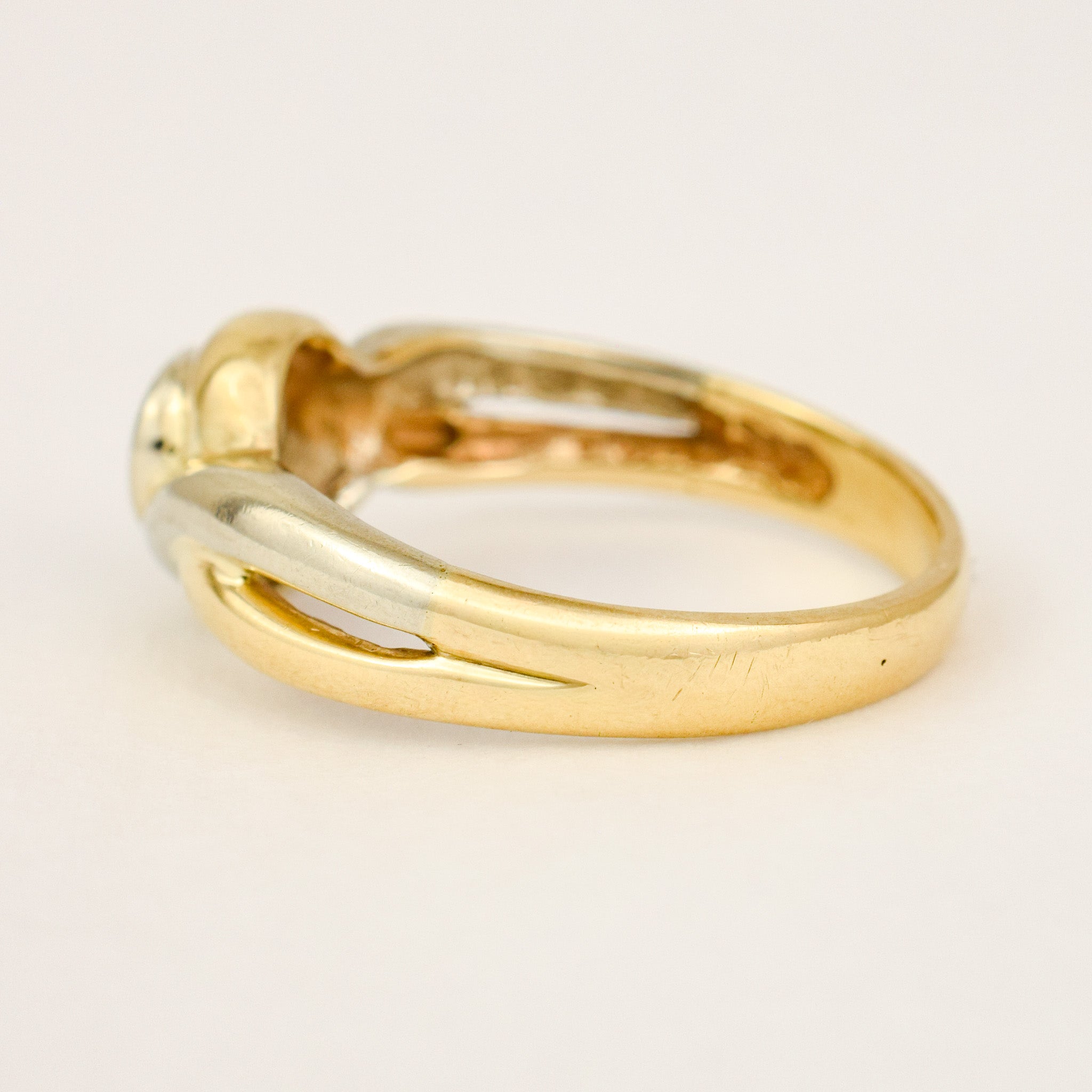 Bezel Set Diamond Ring
