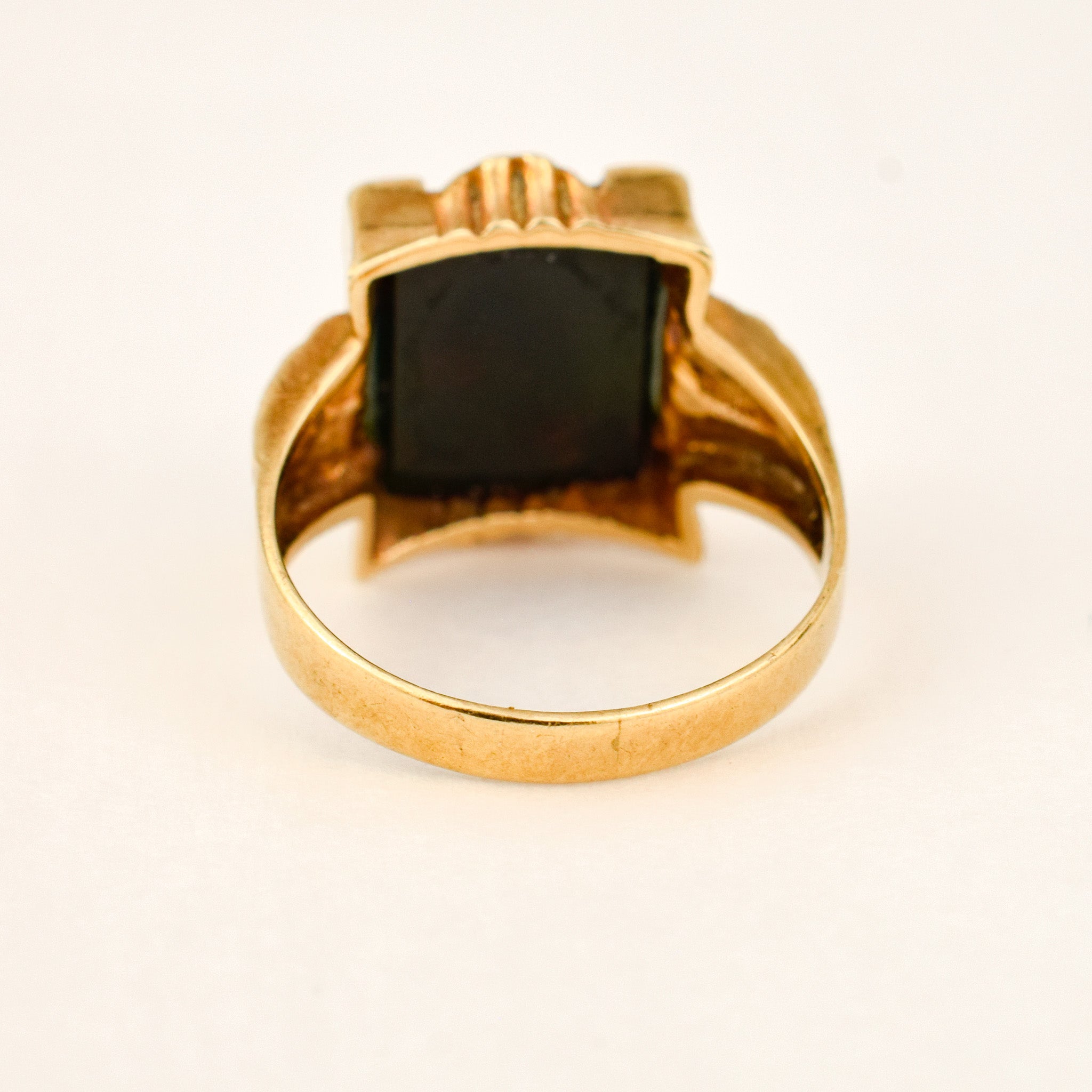 Bloodstone Signet Ring