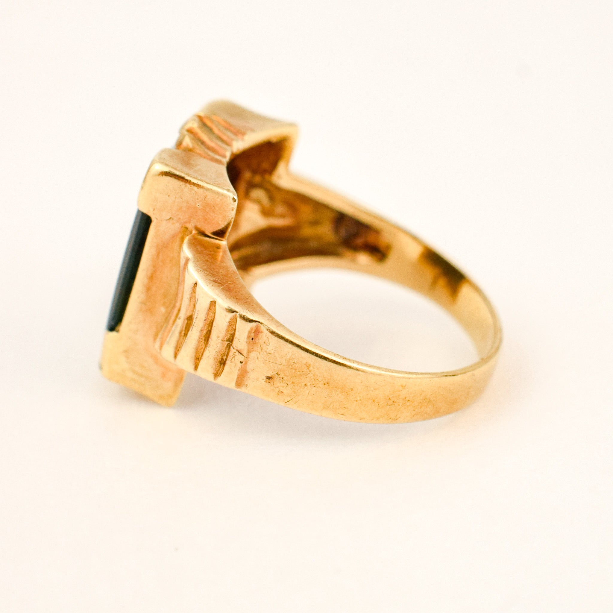 Bloodstone Signet Ring