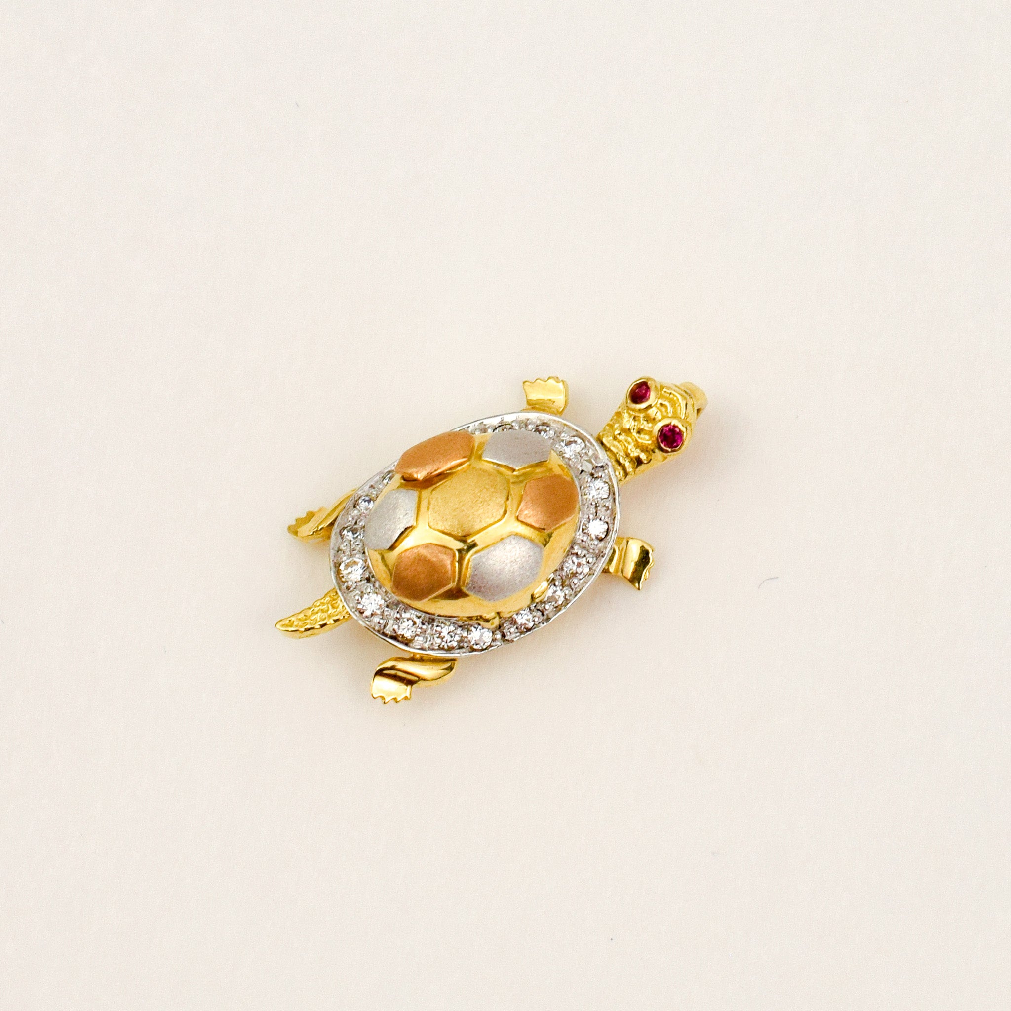 Diamond and Ruby Tortoise