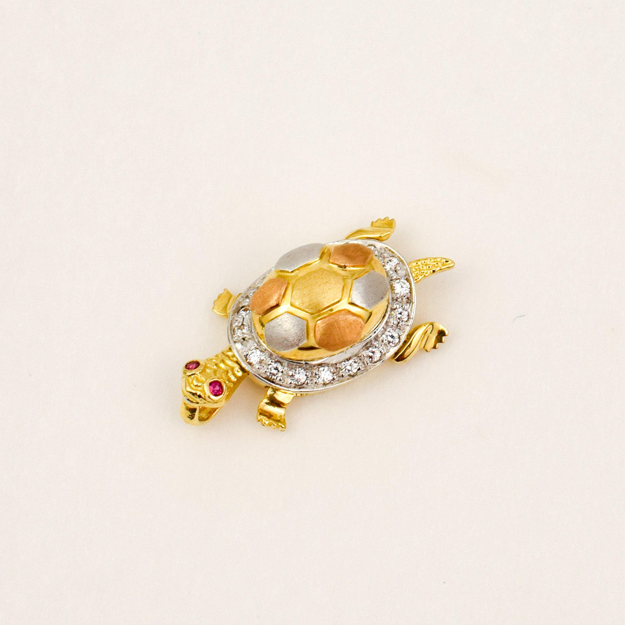 Diamond and Ruby Tortoise