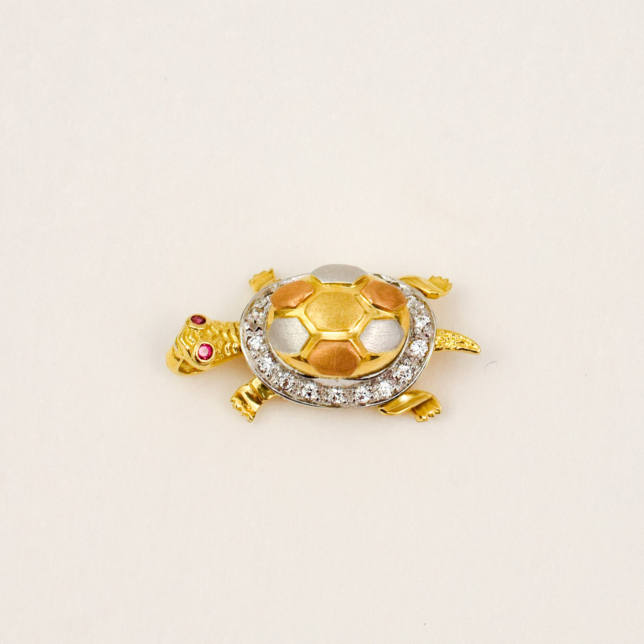 Diamond and Ruby Tortoise