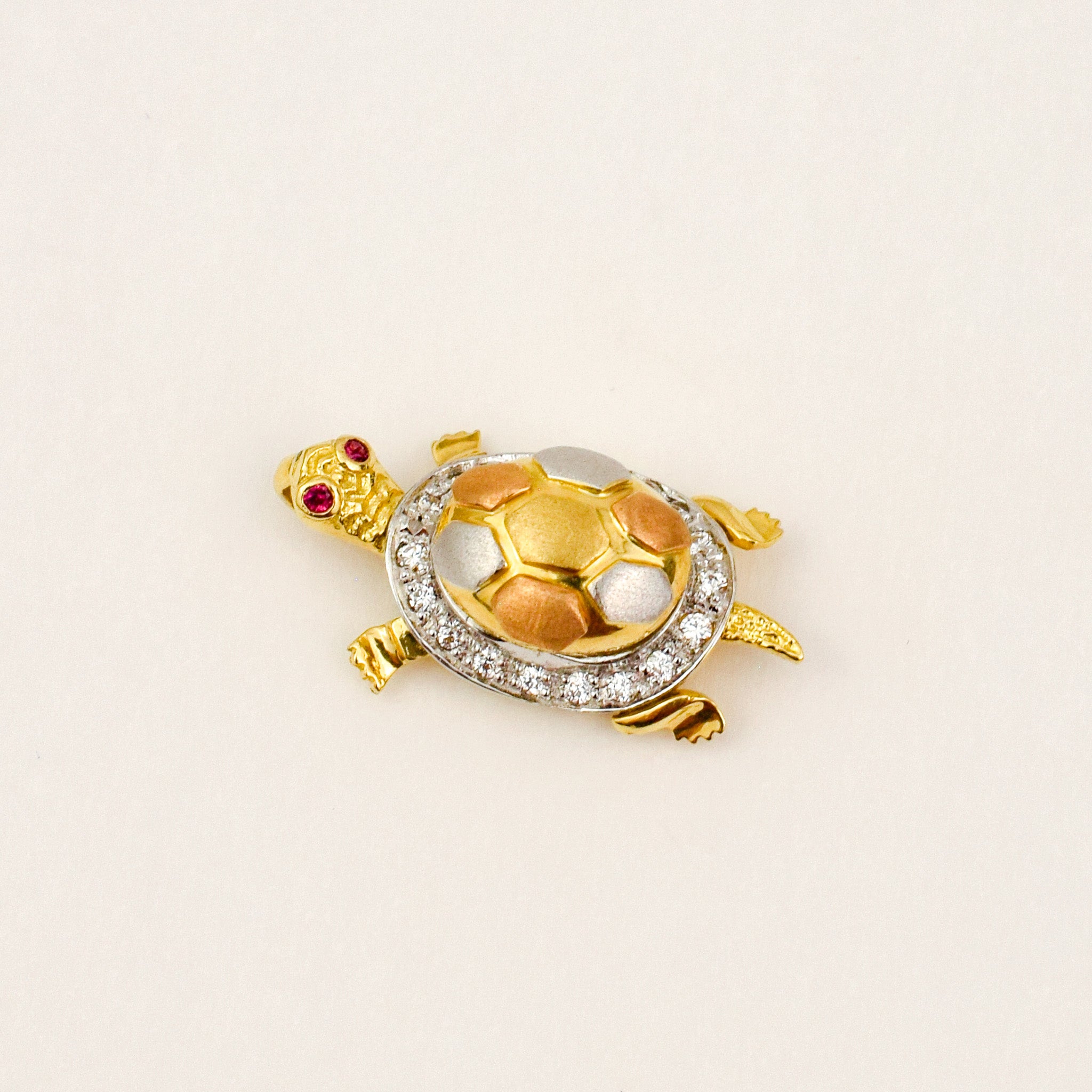 Diamond and Ruby Tortoise