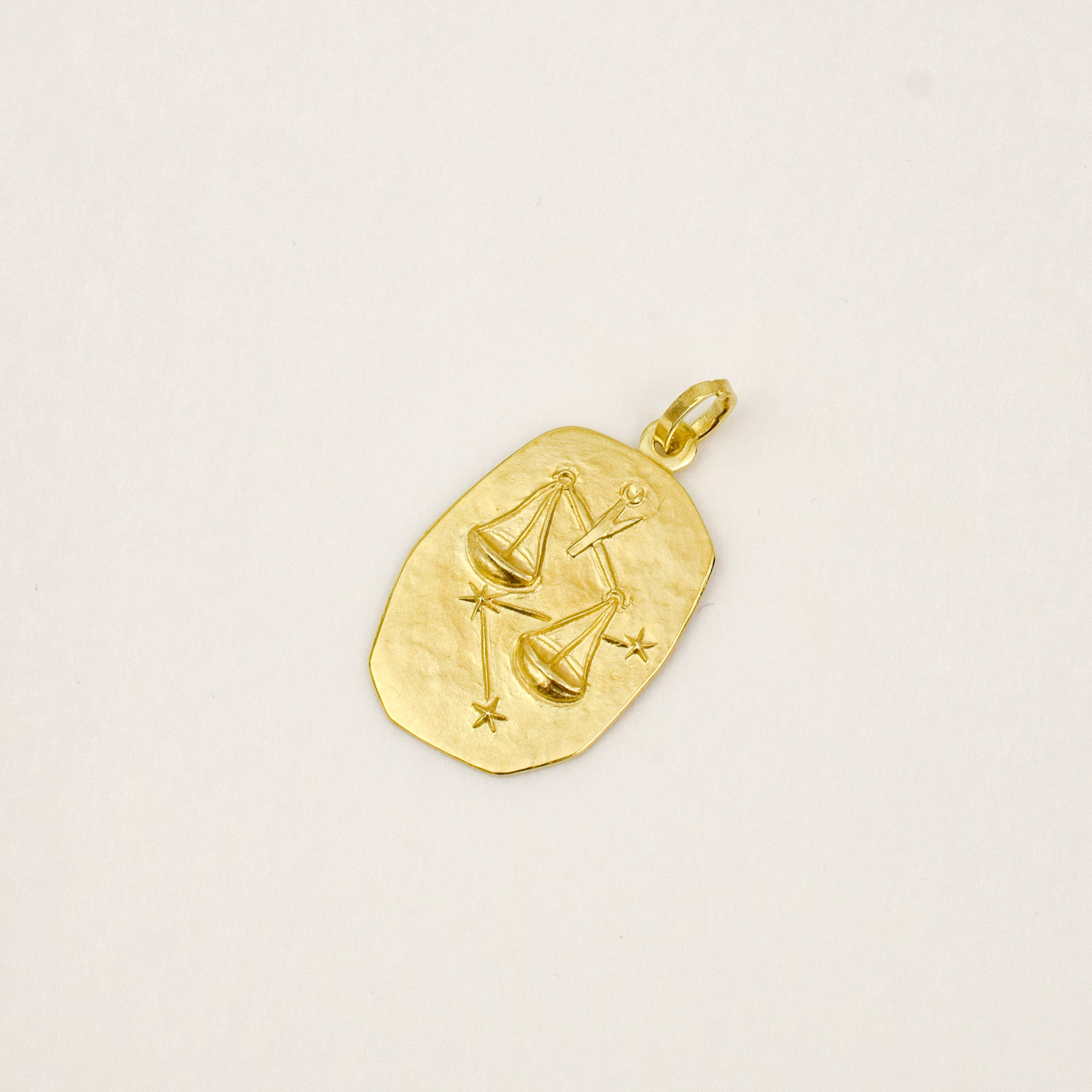Organic Libra Zodiac Charm