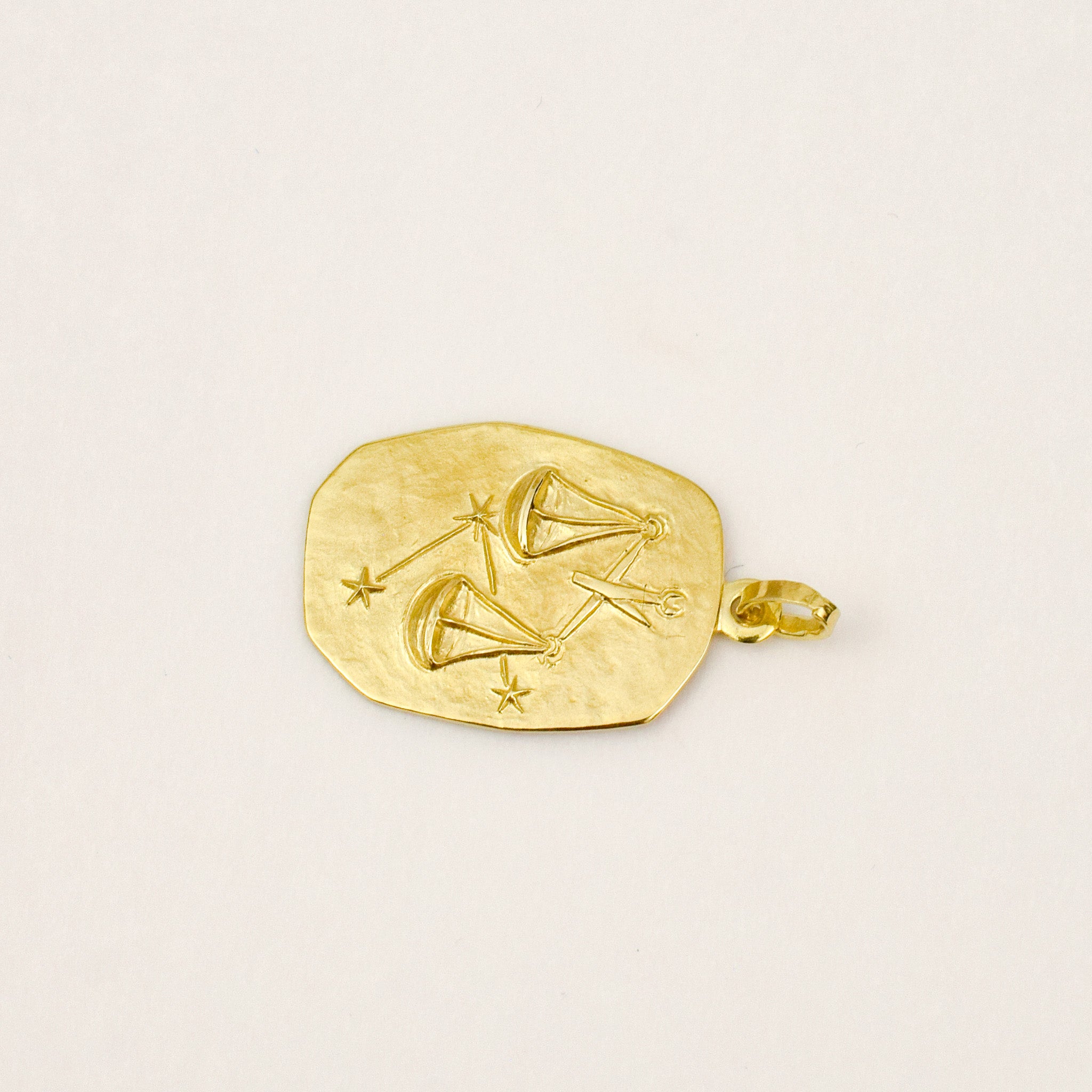 Organic Libra Zodiac Charm