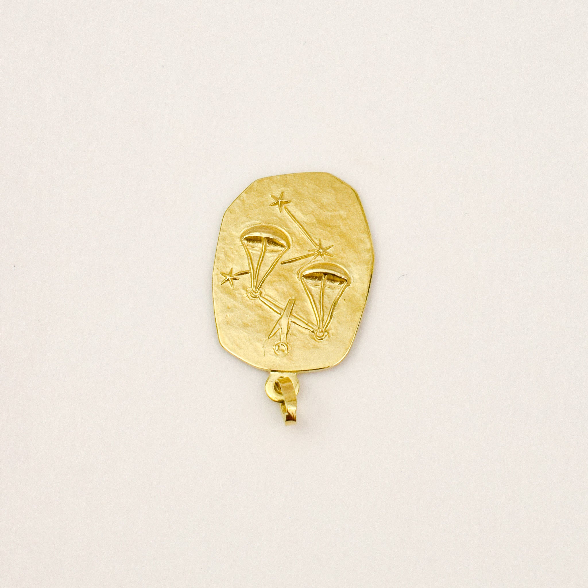Organic Libra Zodiac Charm