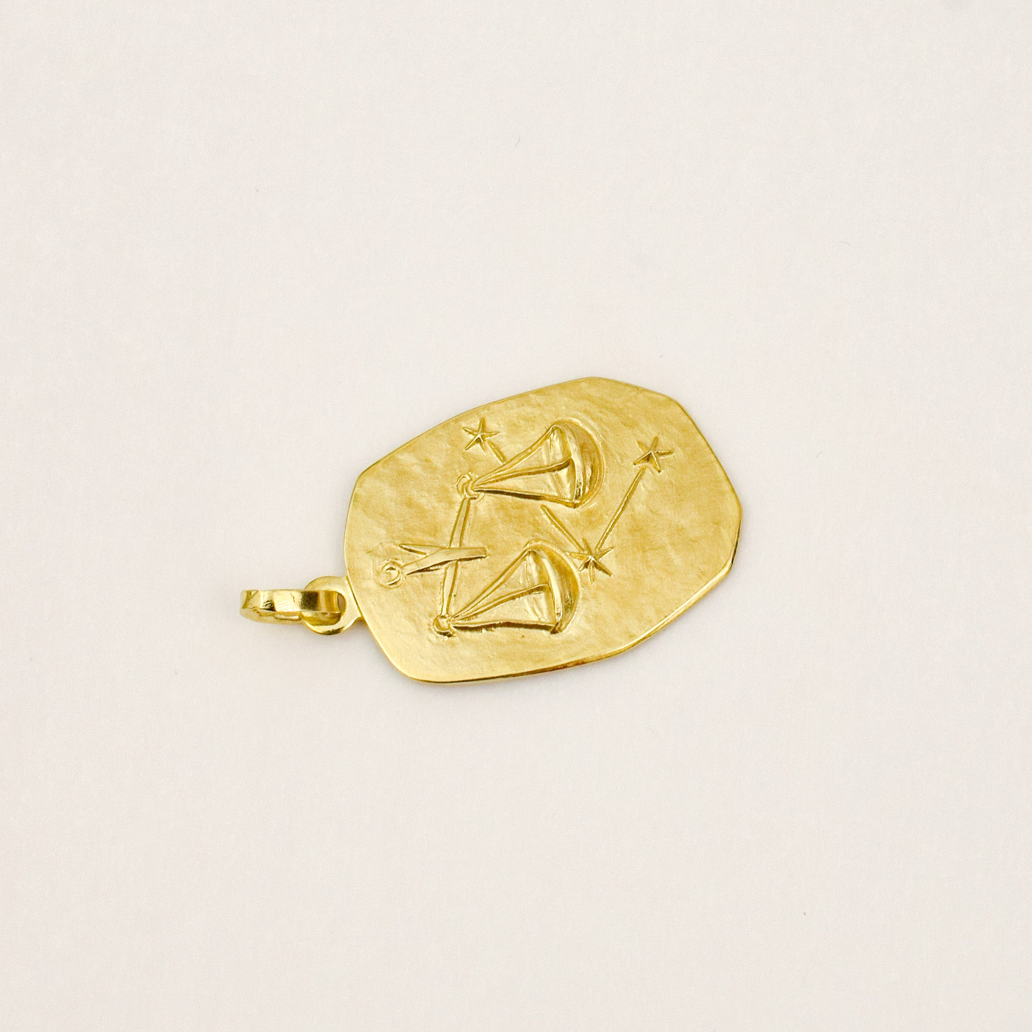 Organic Libra Zodiac Charm