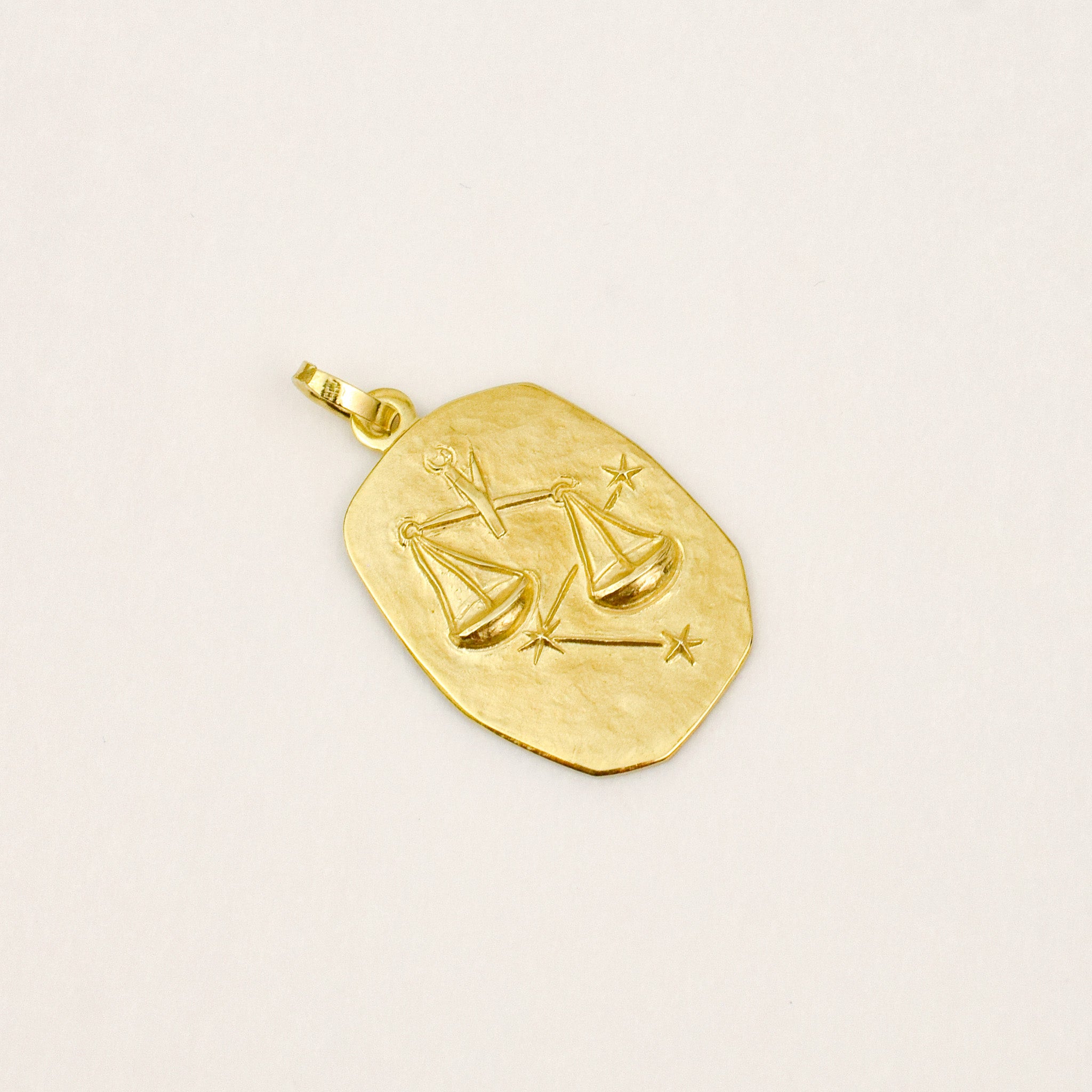 Organic Libra Zodiac Charm