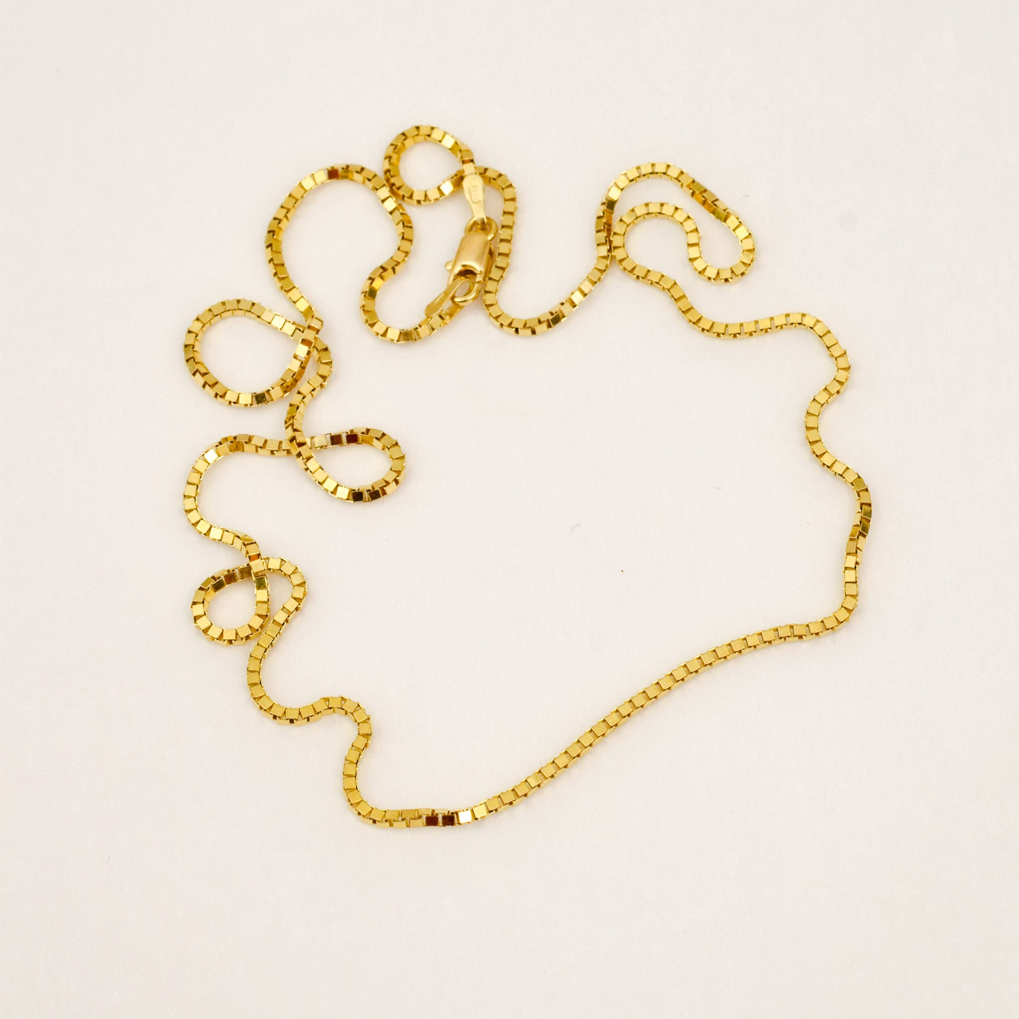 18" Box Chain Necklace