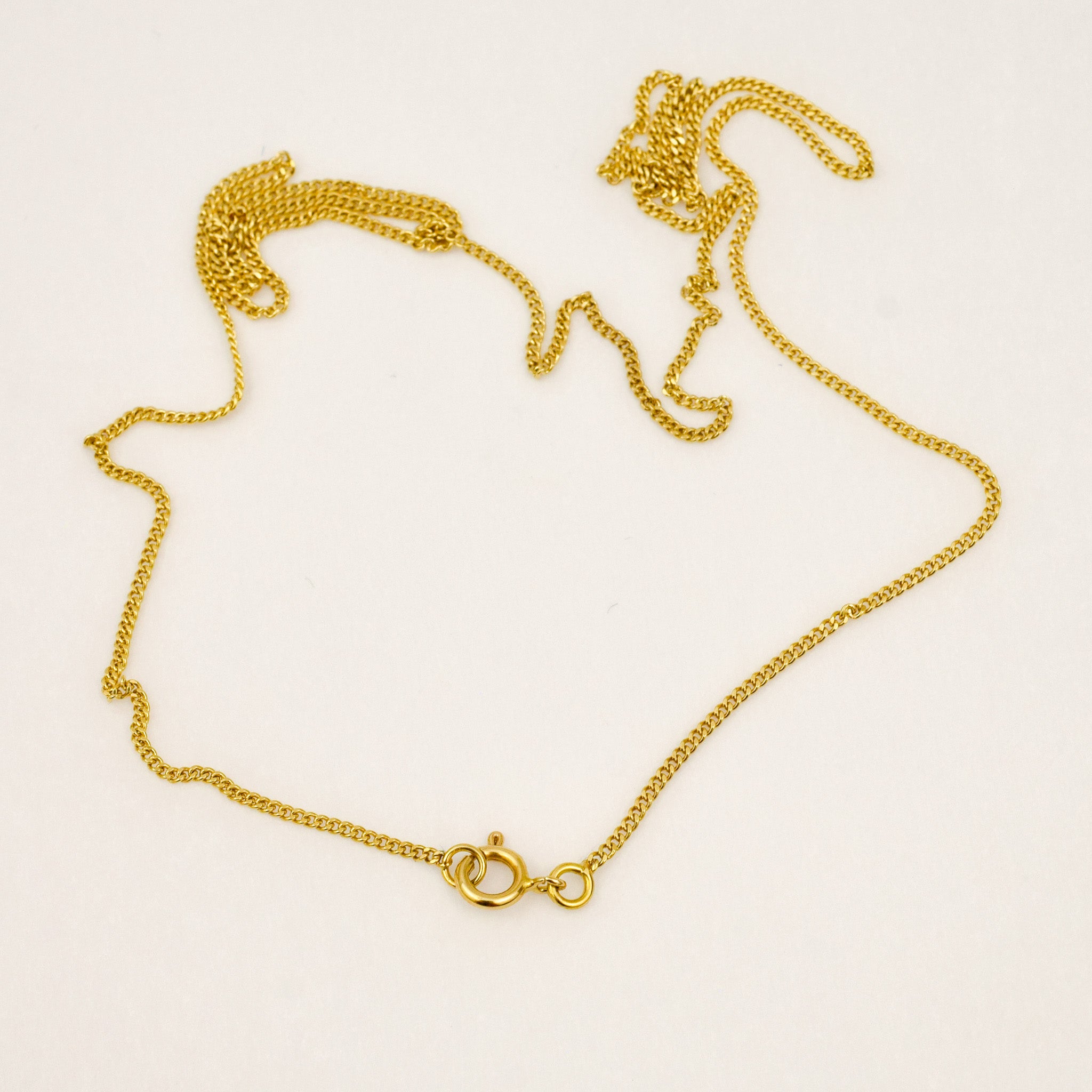 18.25" Dainty Curb Chain