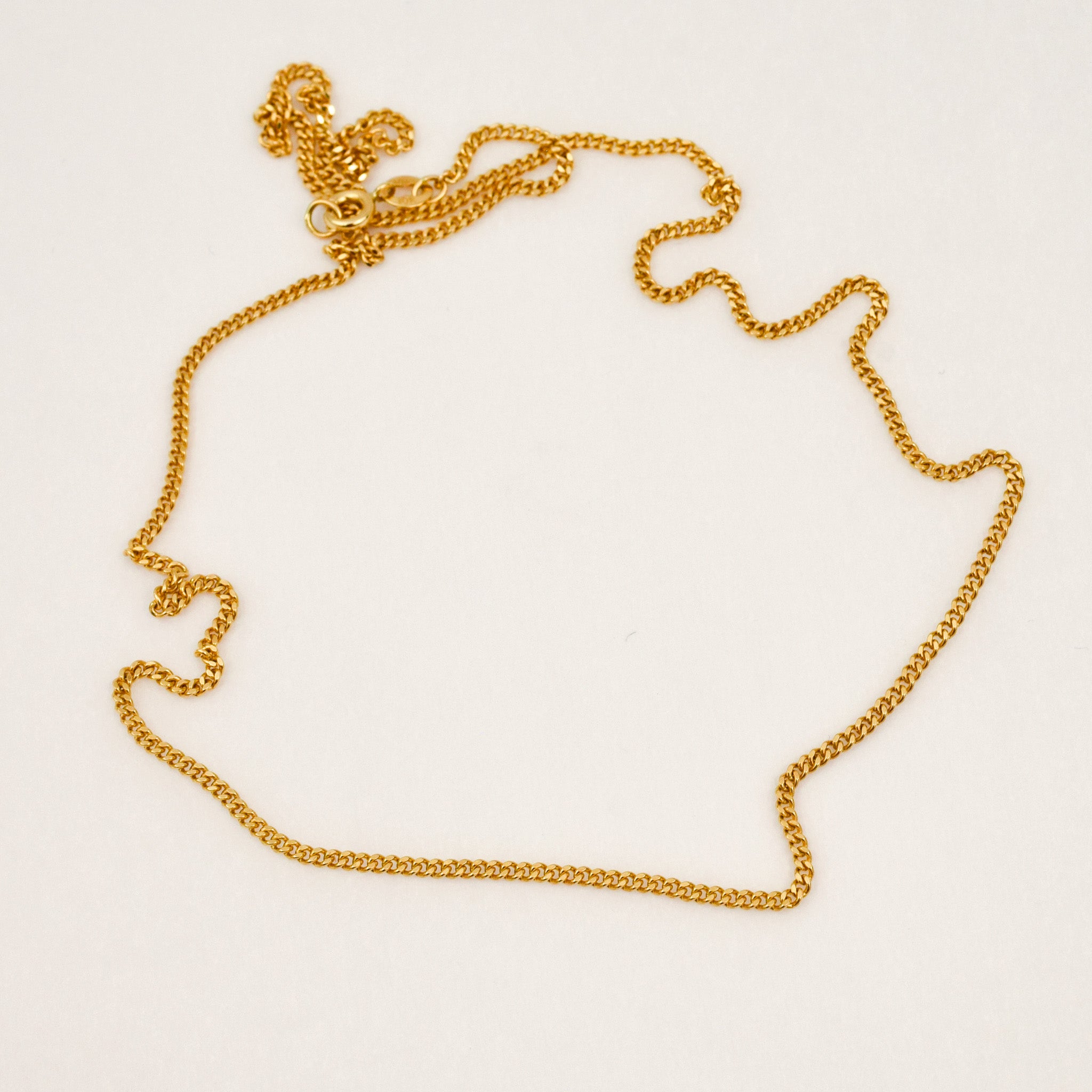 18.5" Curb Chain Necklace