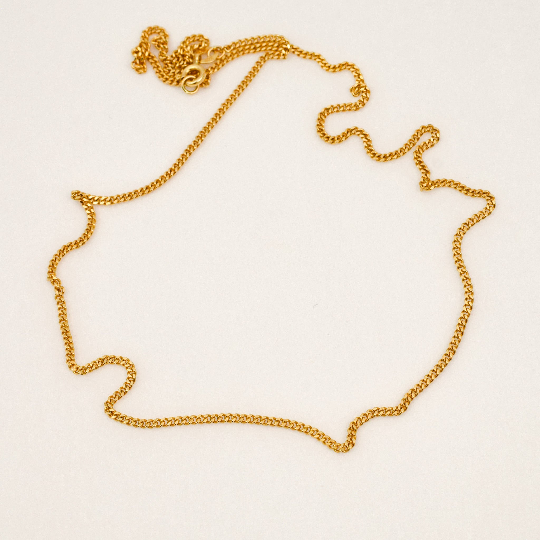 18.5" Curb Chain Necklace