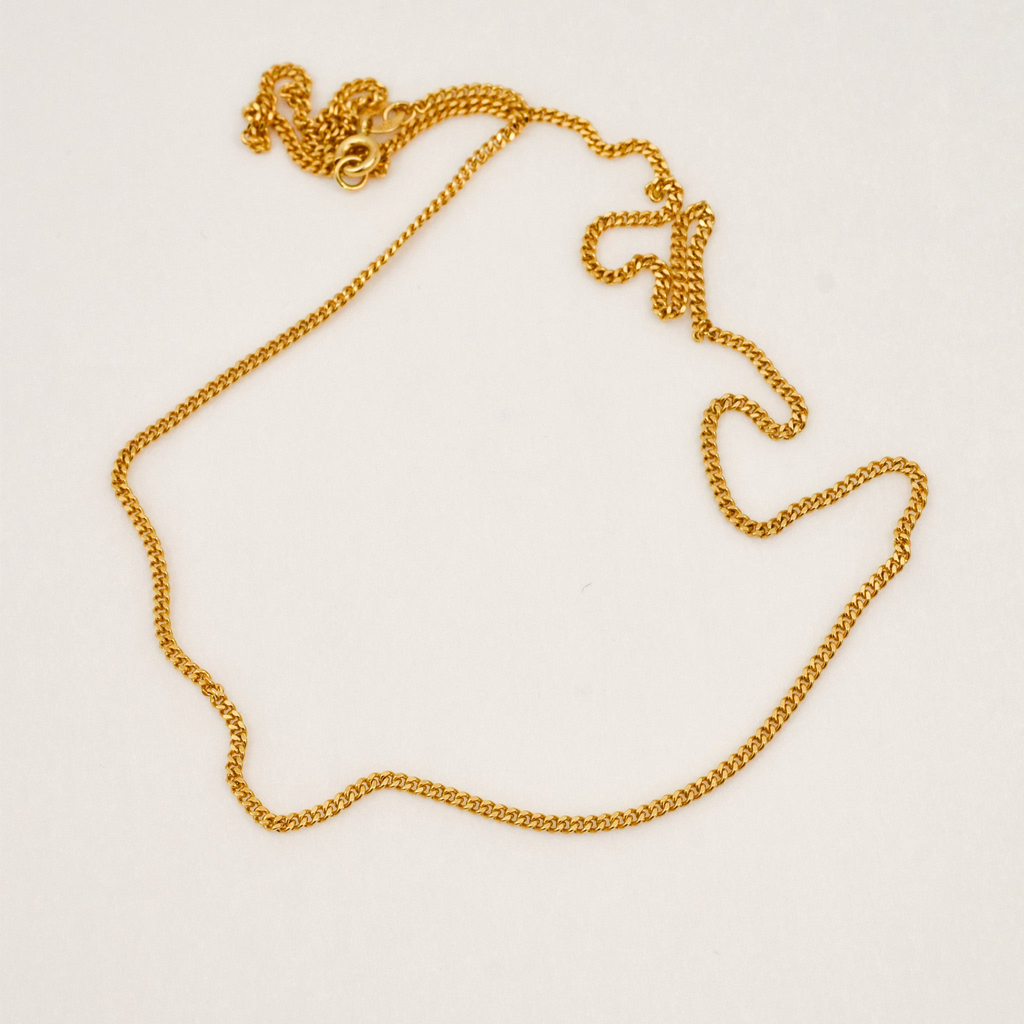 18.5" Curb Chain Necklace
