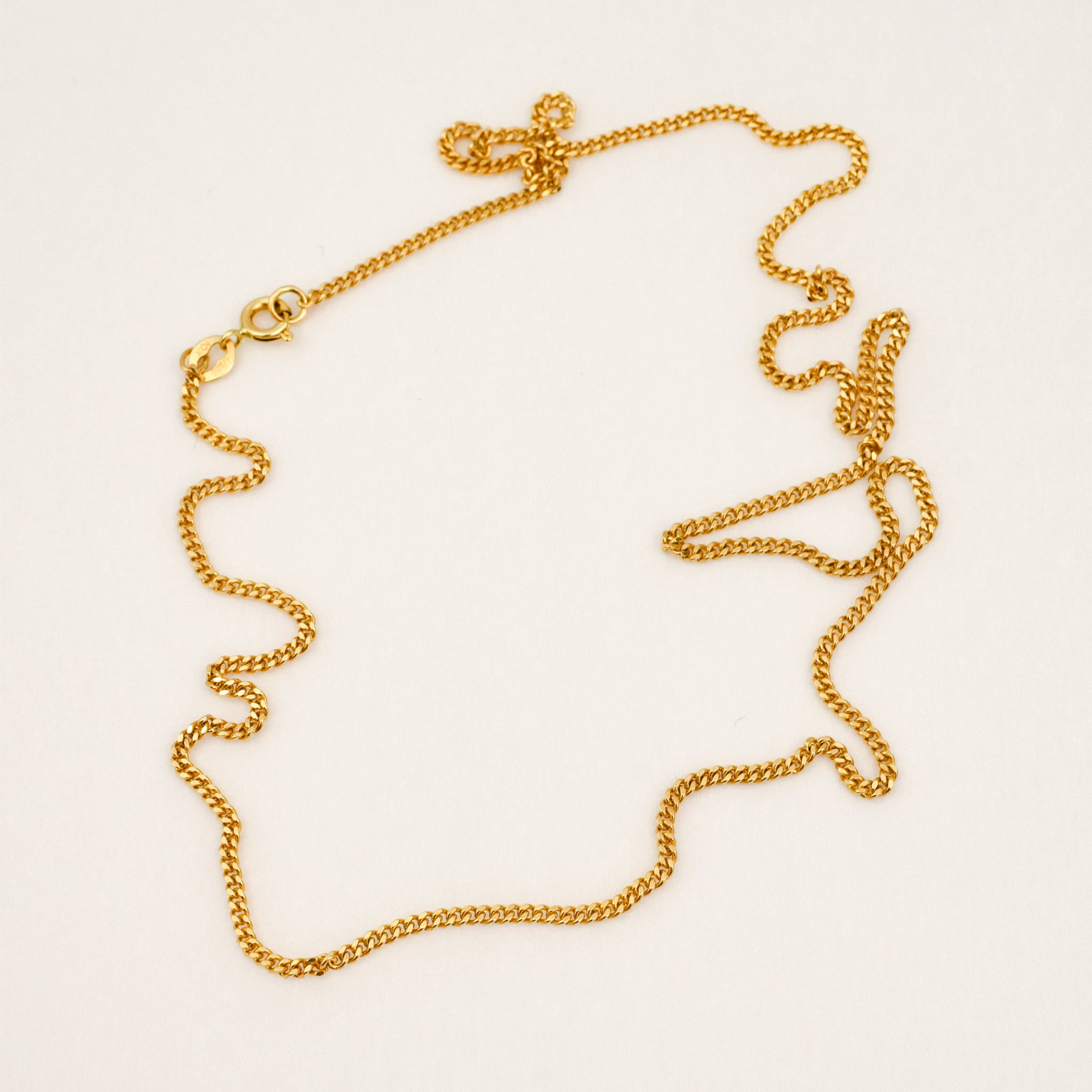 18.5" Curb Chain Necklace