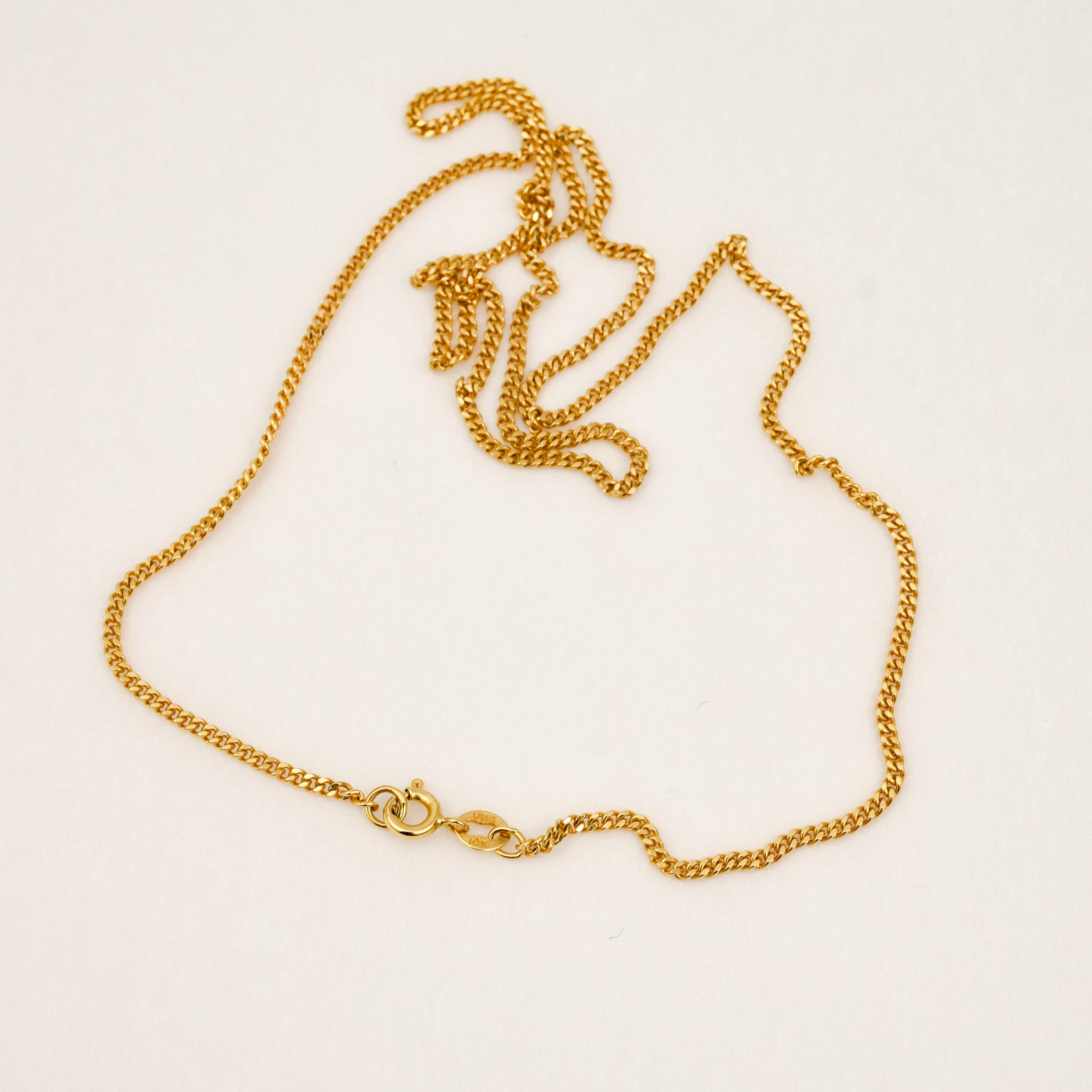18.5" Curb Chain Necklace