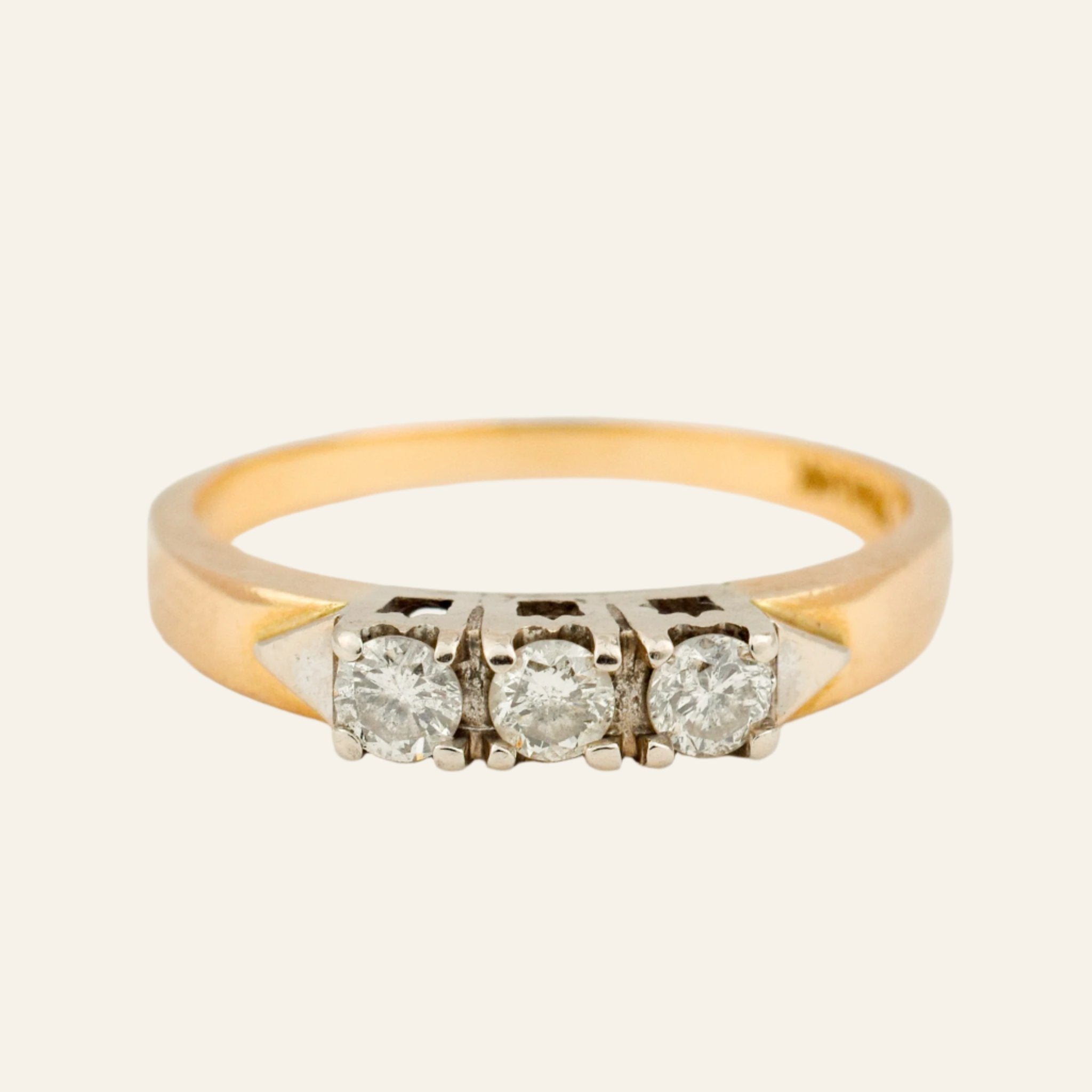 Diamond Trilogy Ring