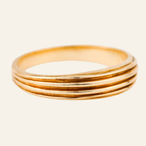 vintage 4 Stacked Single Band