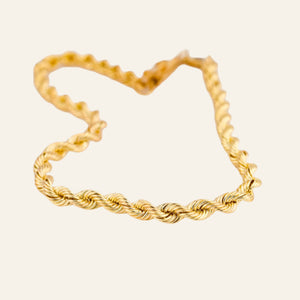 7.5" Rope Chain Bracelet