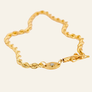 7.5" Rope Chain Bracelet