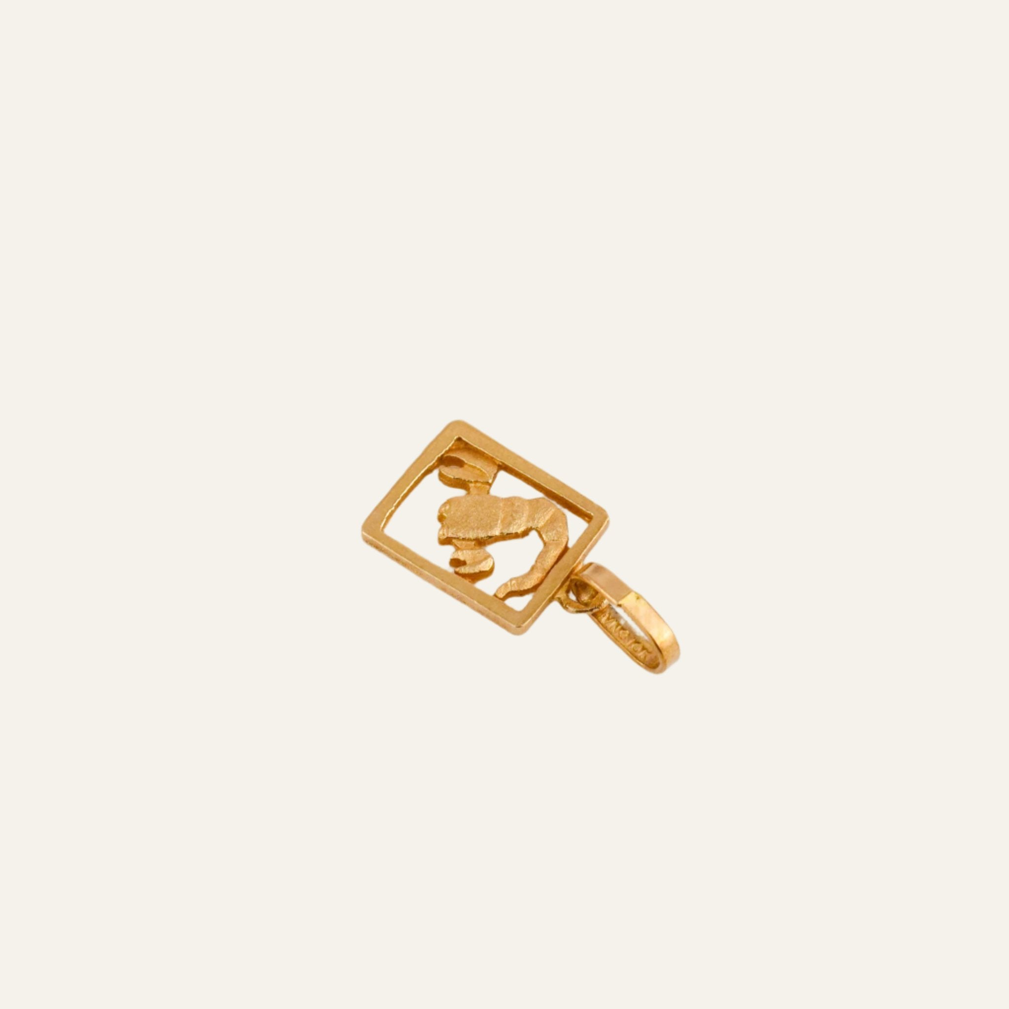 Small Scorpio Charm