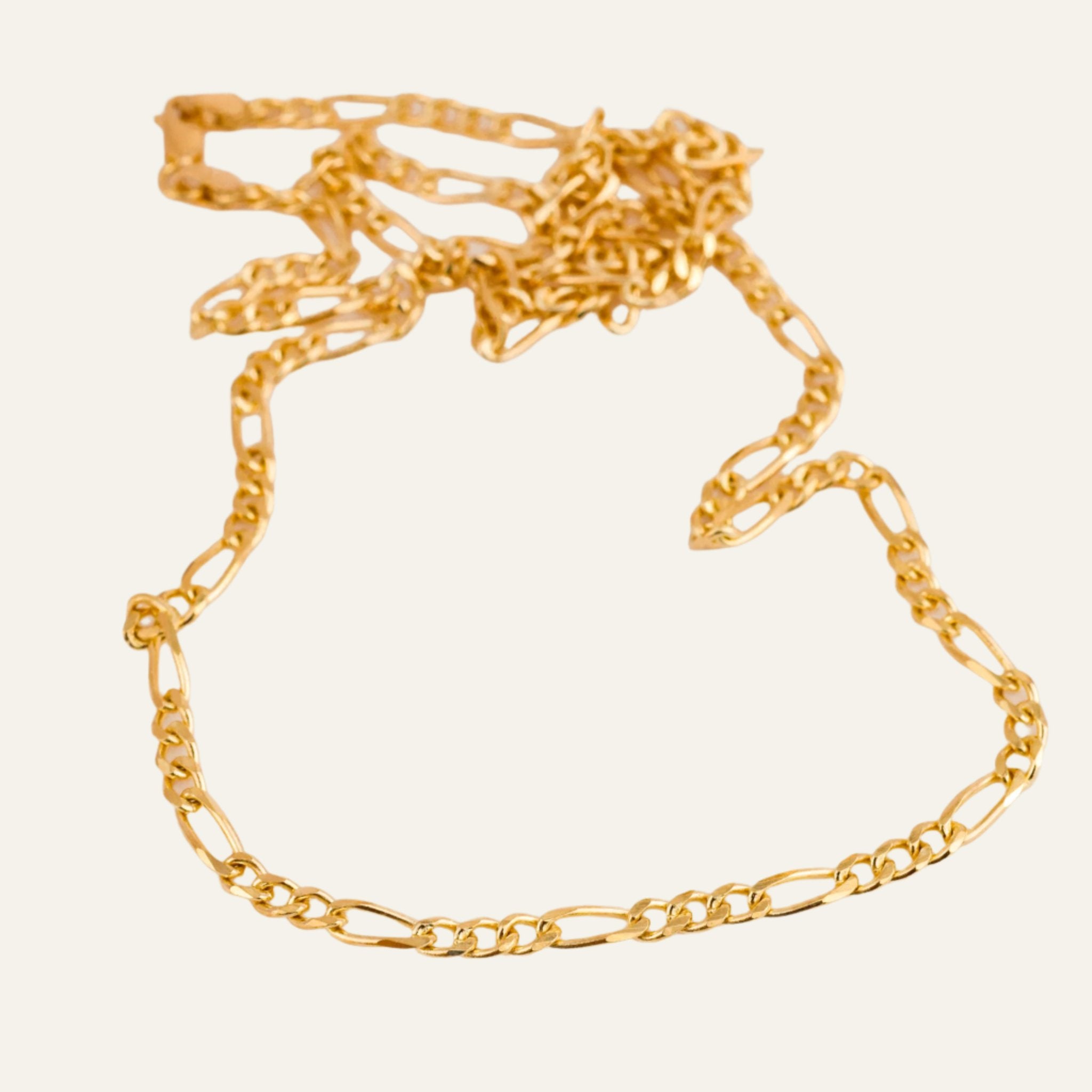 18" Figaro Chain Necklace