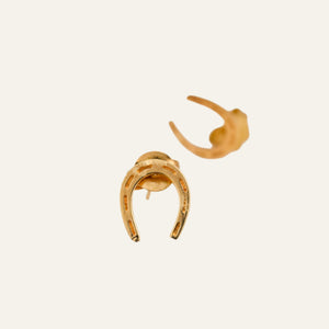 Horseshoe Stud Earrings