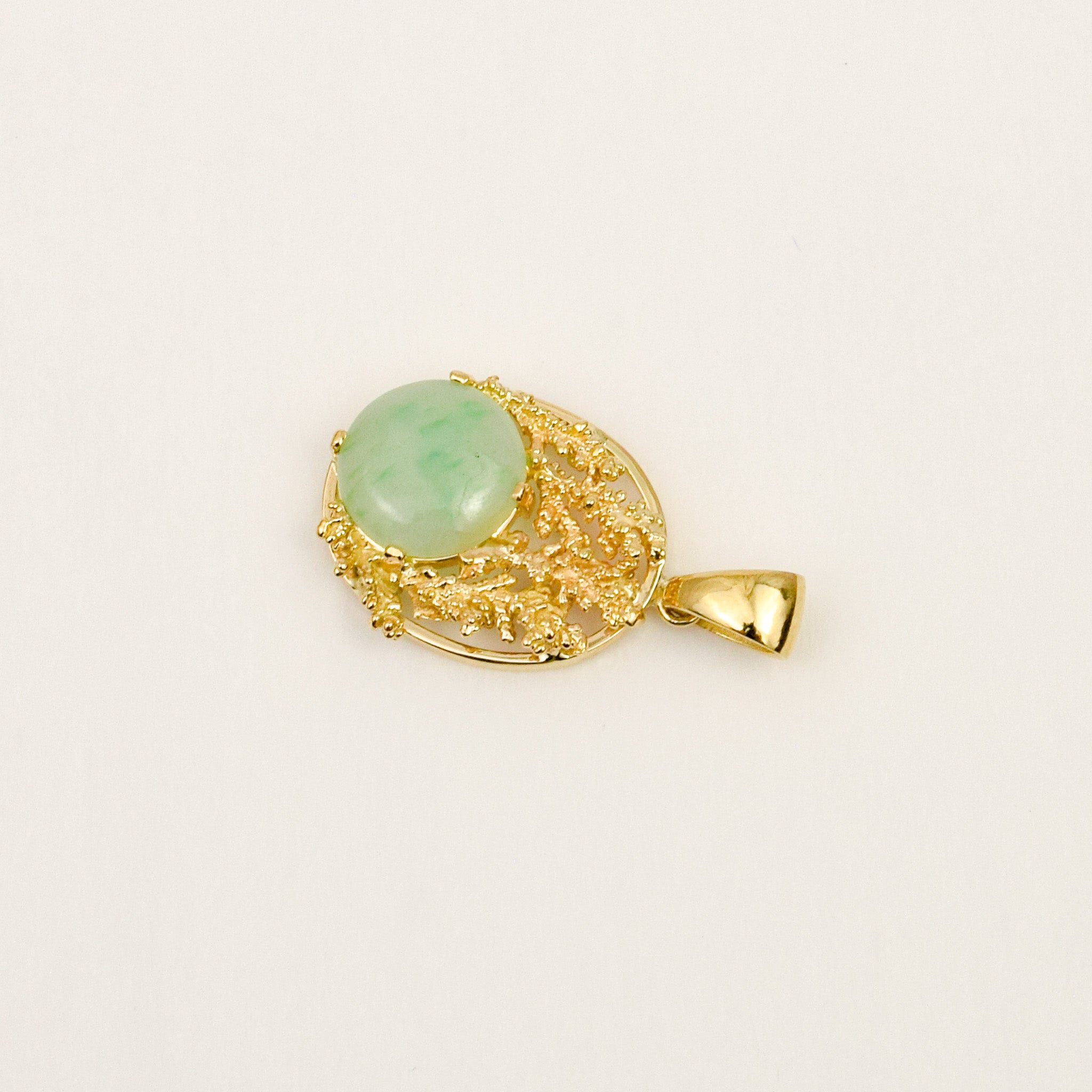 Jade Cabochon Pendant