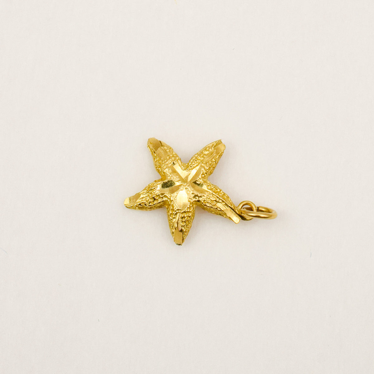 Textured Starfish Pendant