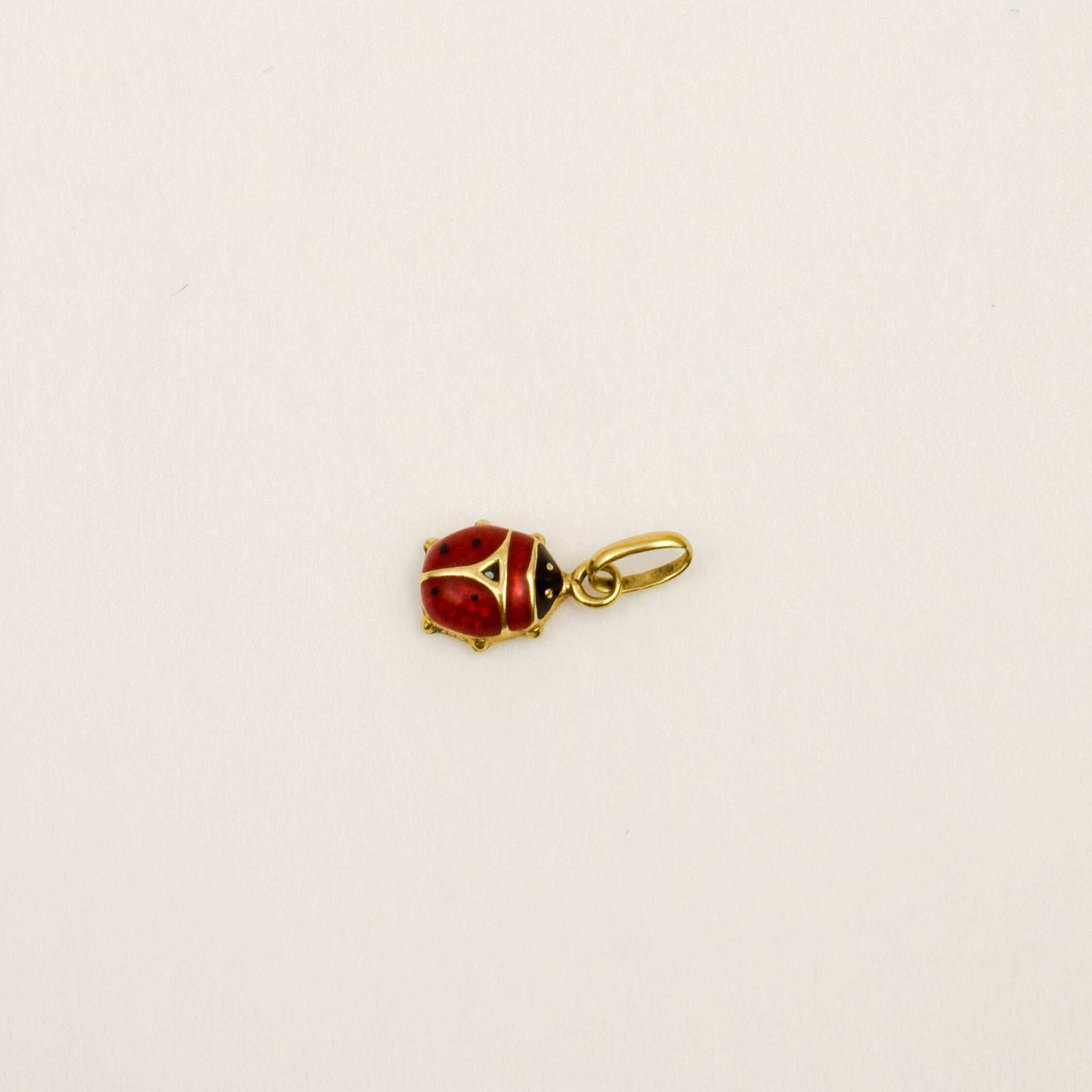 Enamel Ladybug Charm