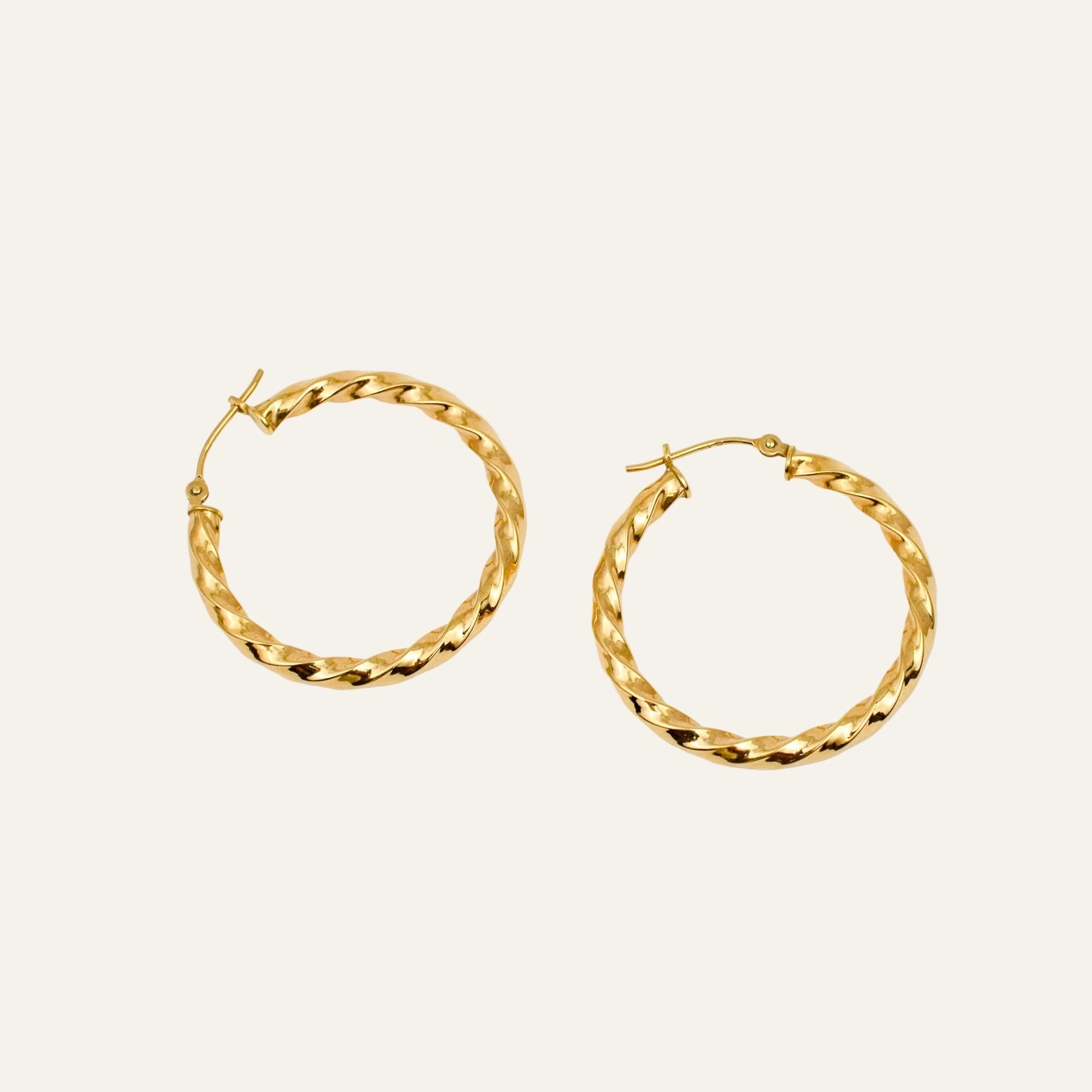 30.6mm Twist Hoops