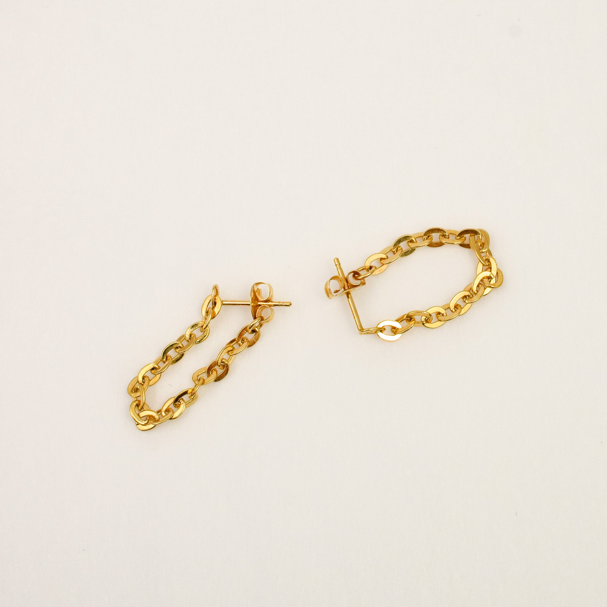 Rolo Chain Hoops