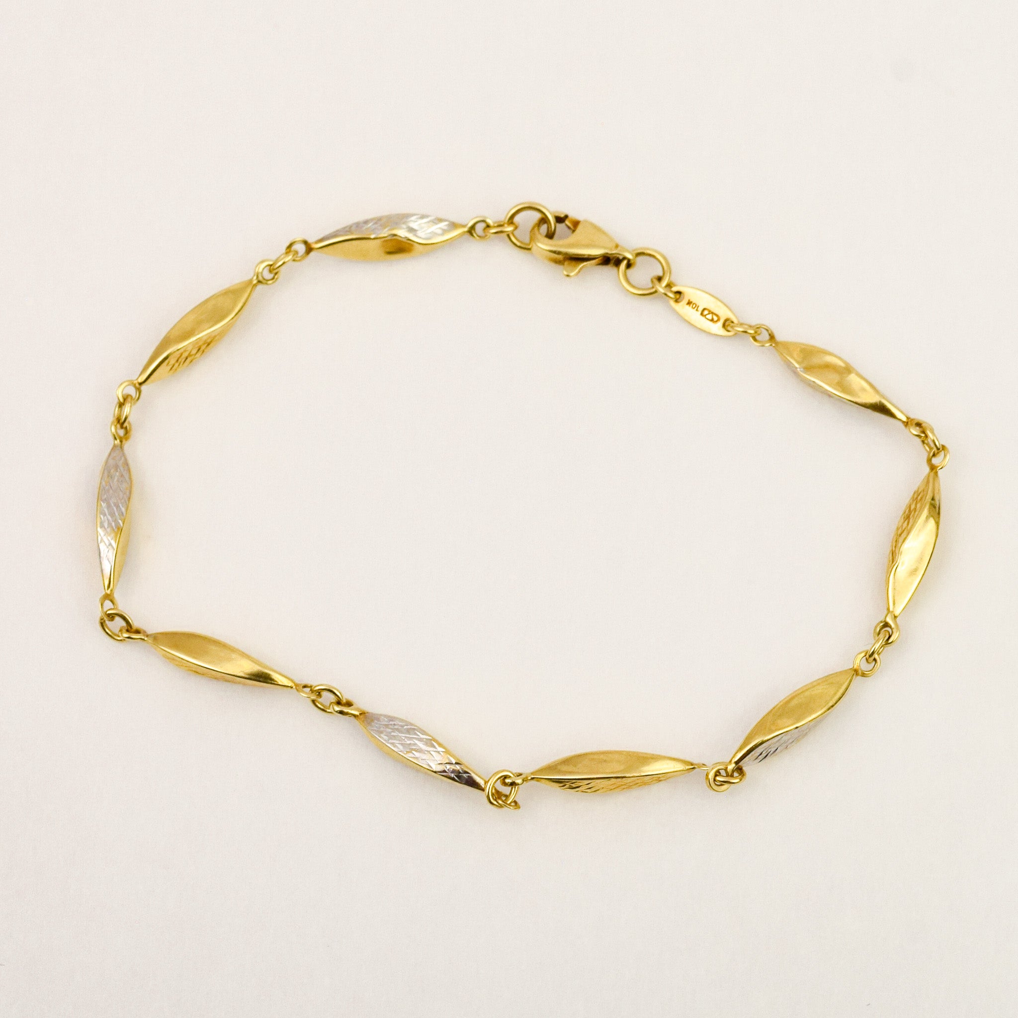 7" Two-Toned Bracelet