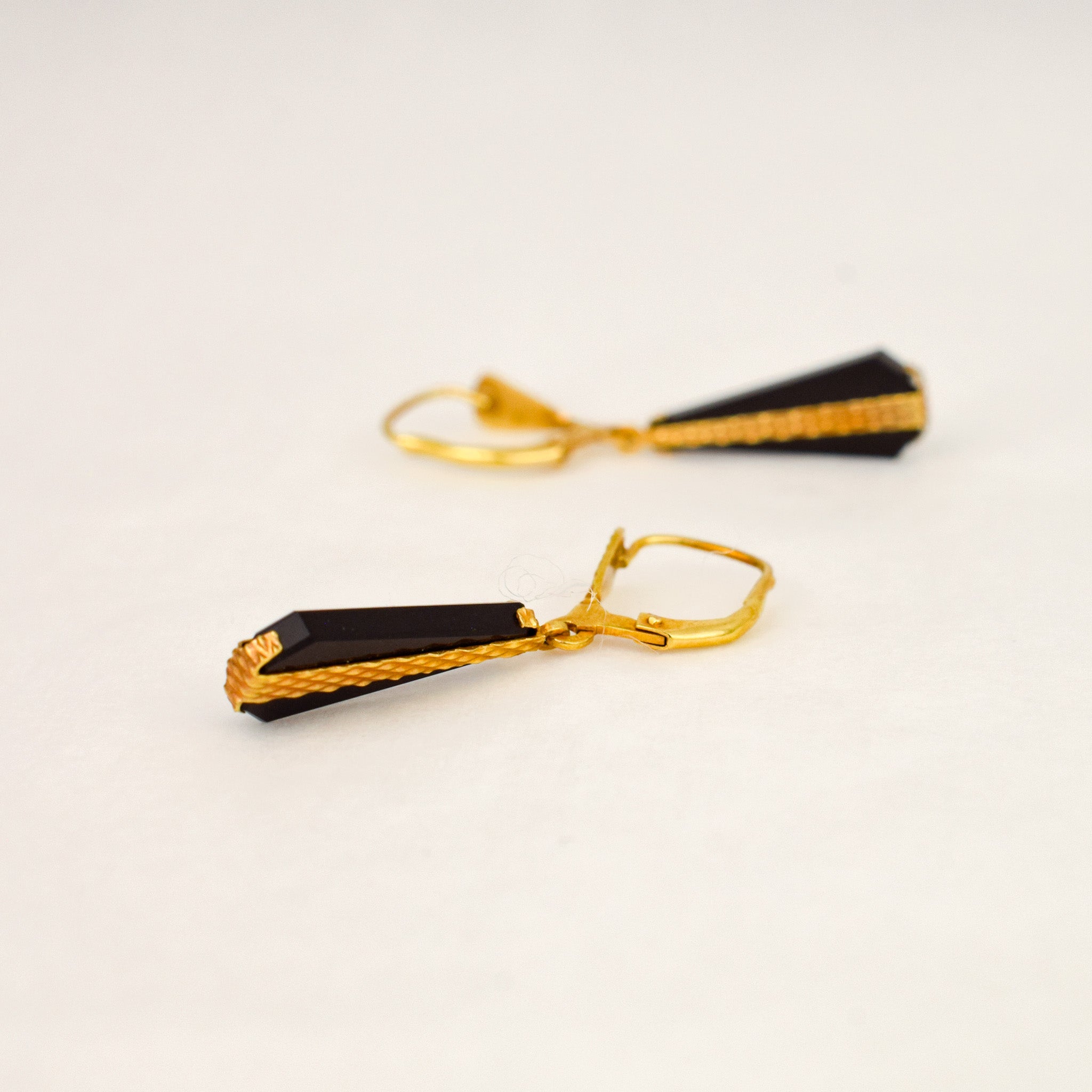 Onyx Drop Earrings