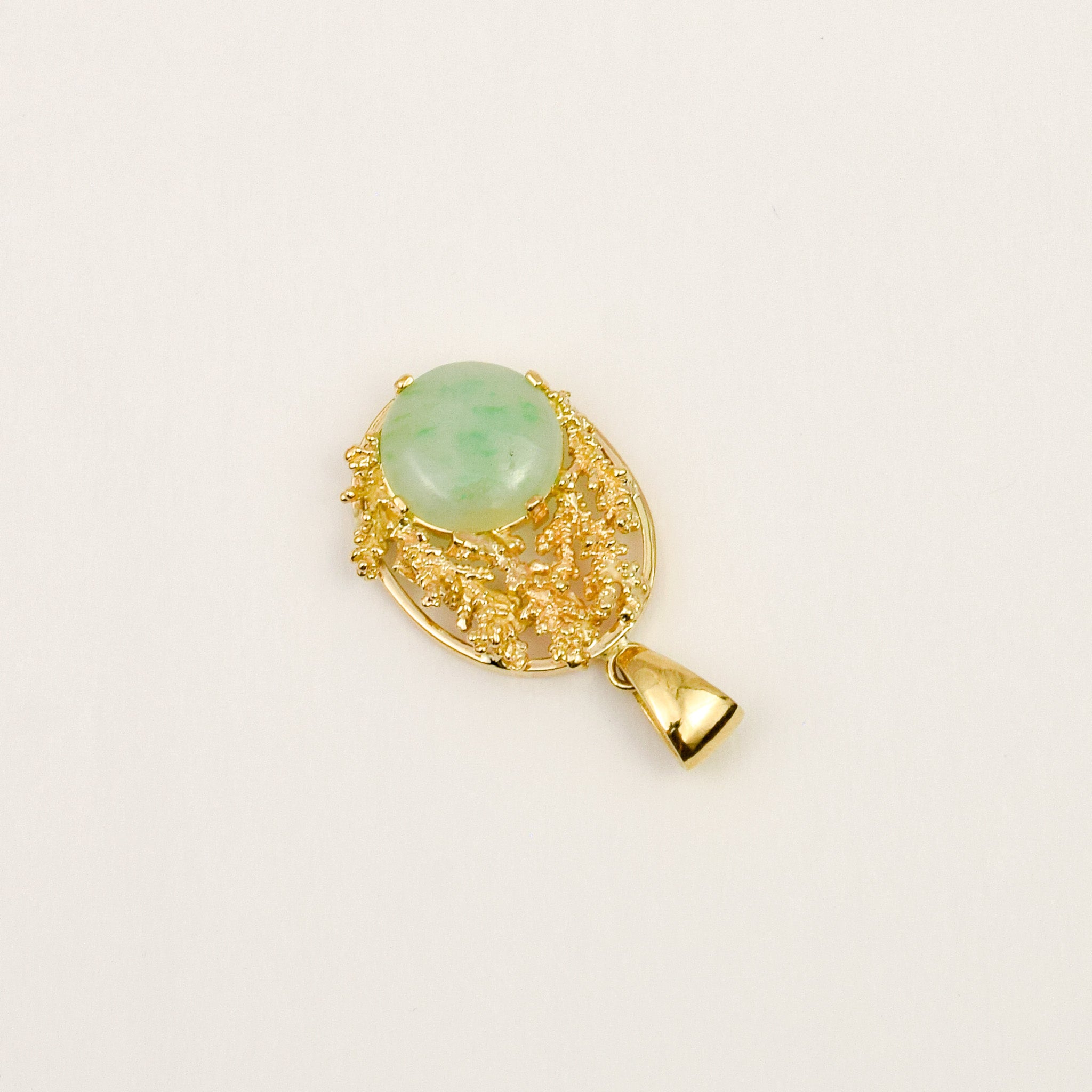 Jade Cabochon Pendant
