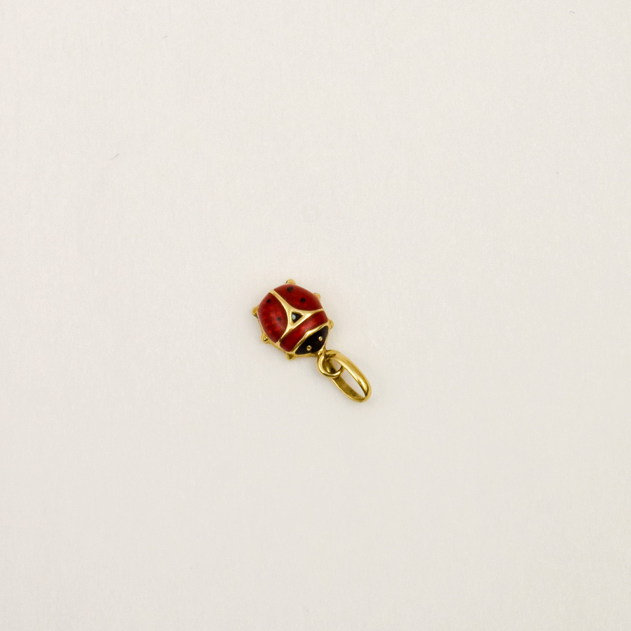 Enamel Ladybug Charm