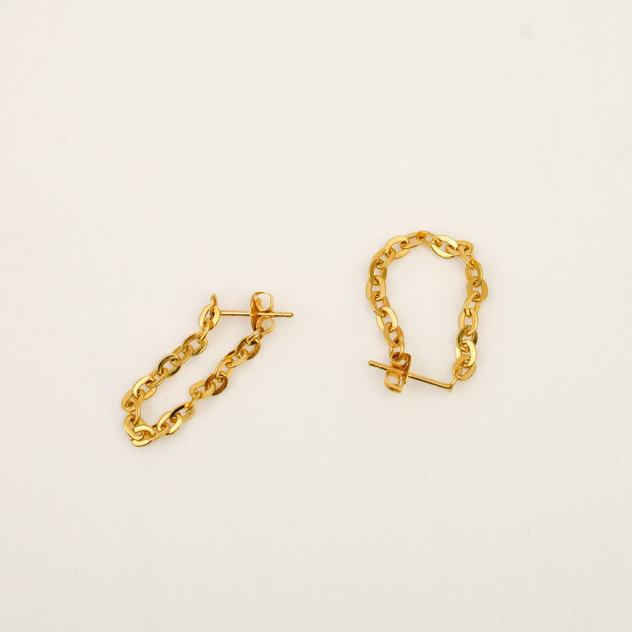 Rolo Chain Hoops