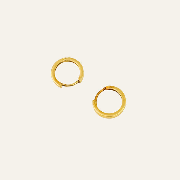11mm Diamond Cut Huggies
