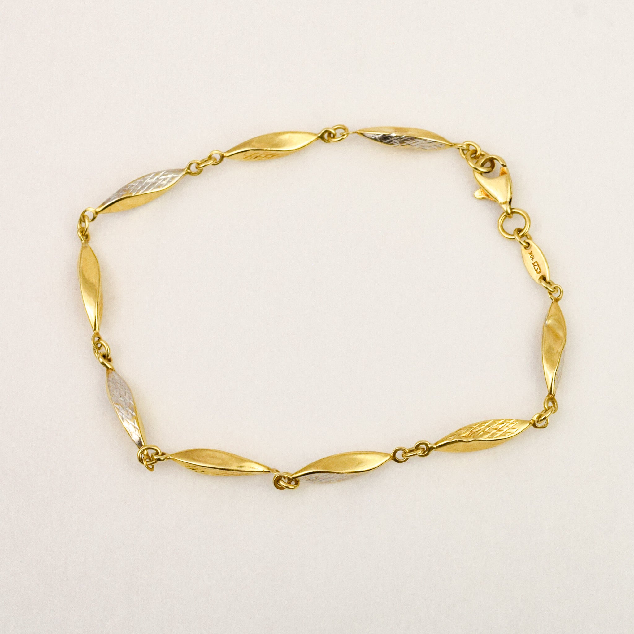 7" Two-Toned Bracelet
