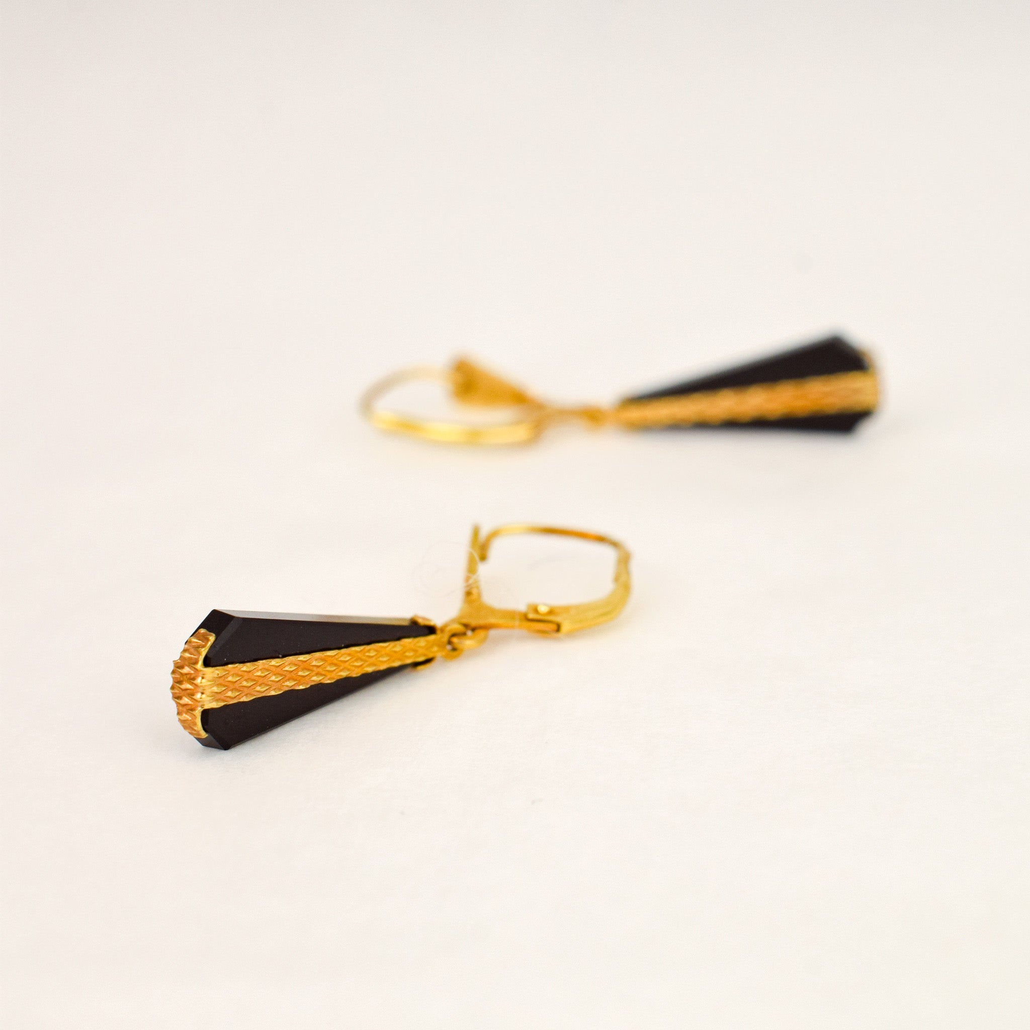 Onyx Drop Earrings