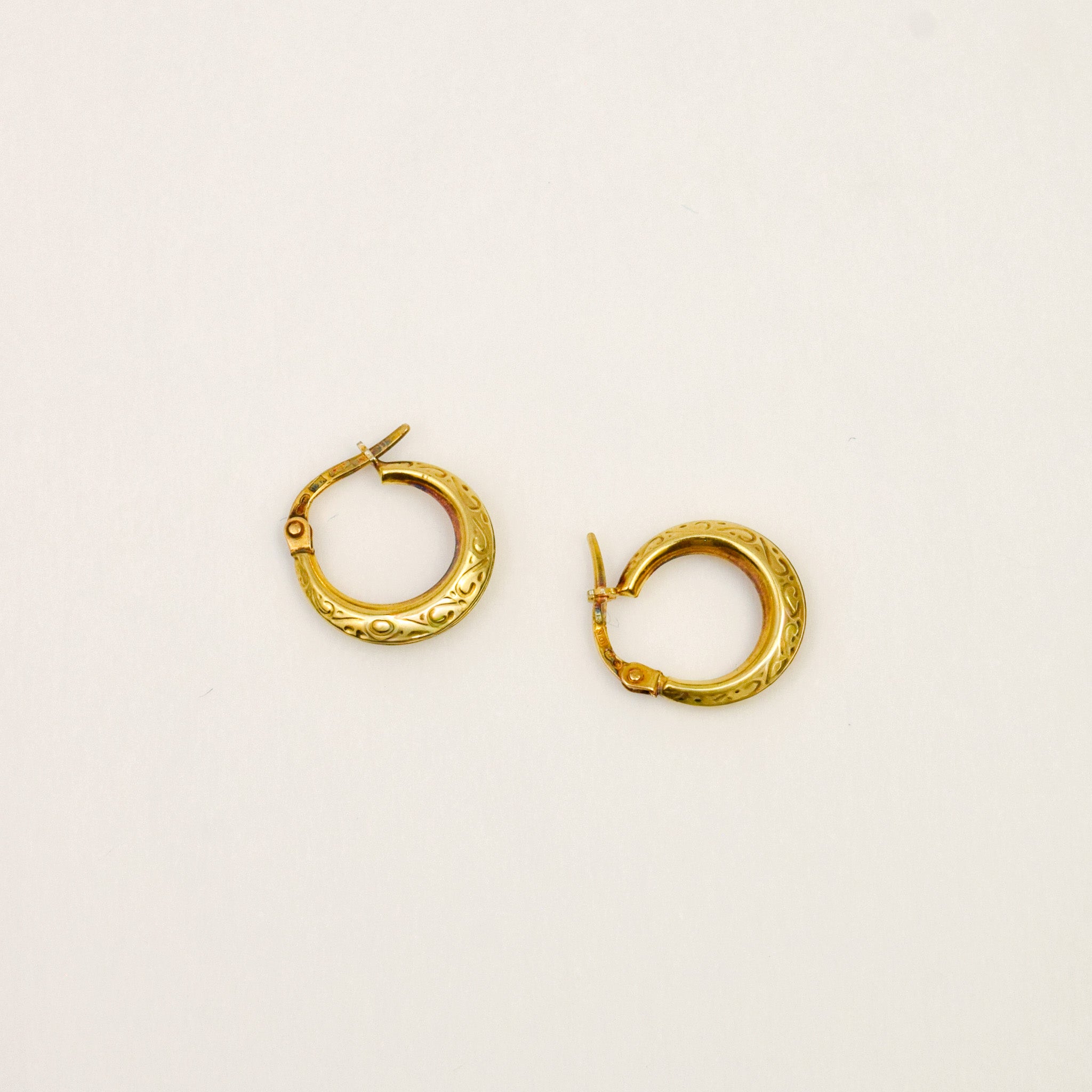 16.2mm Scrollwork Hoops