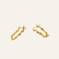Rolo Chain Hoops