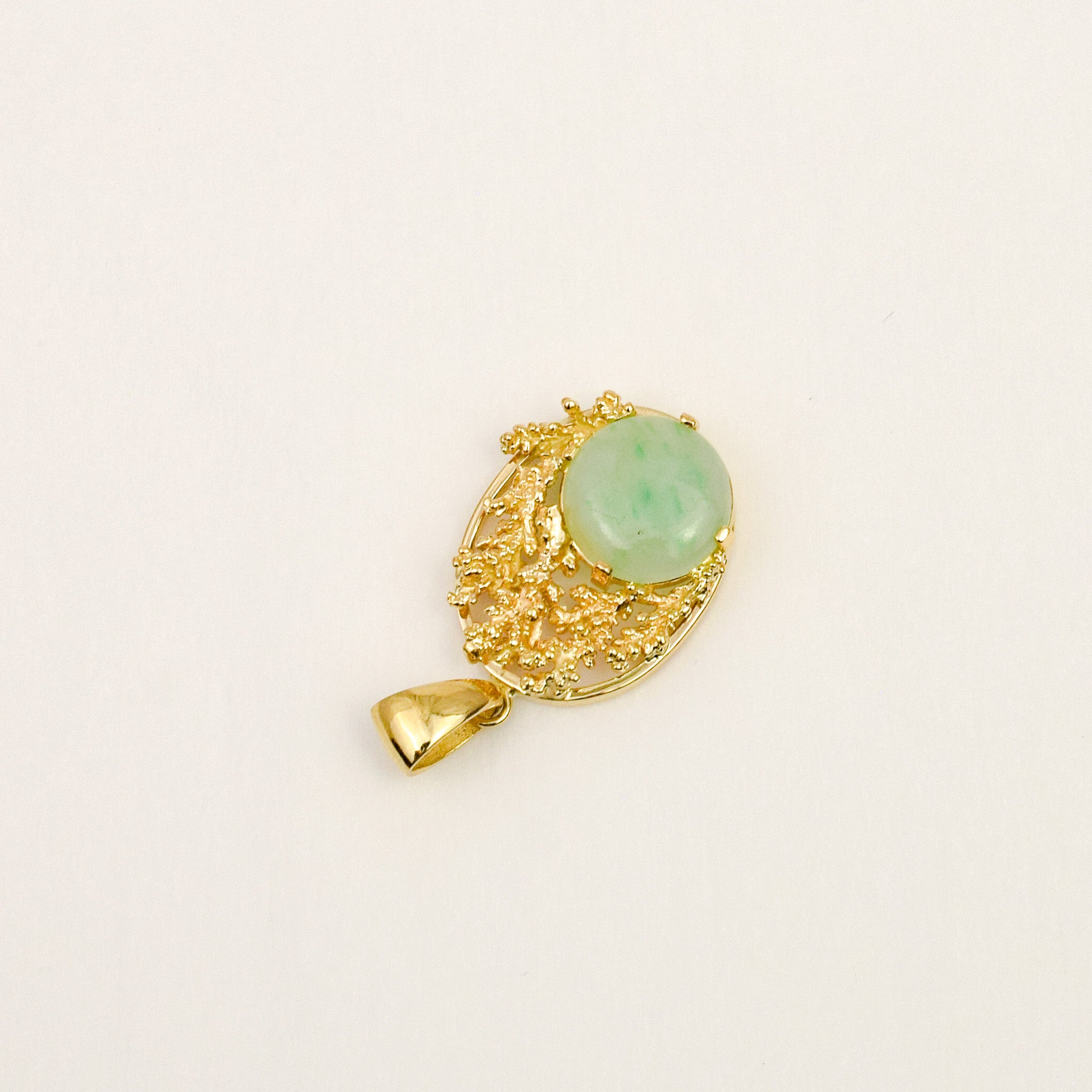 Jade Cabochon Pendant